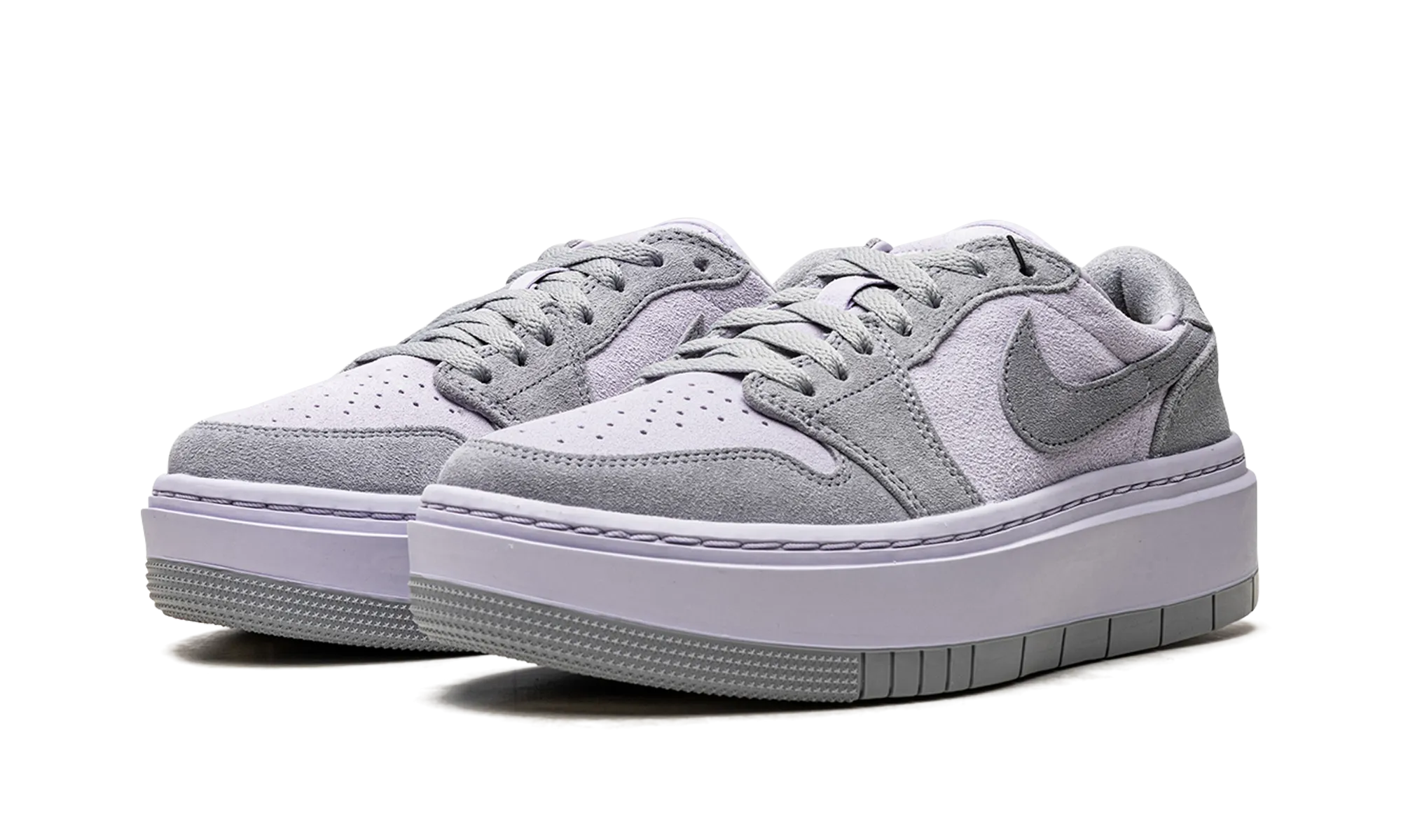 AIR JORDAN 1 ELEVATE LO WMNS "Stealth / Titanium" Microfiber Layers Responsive Feel