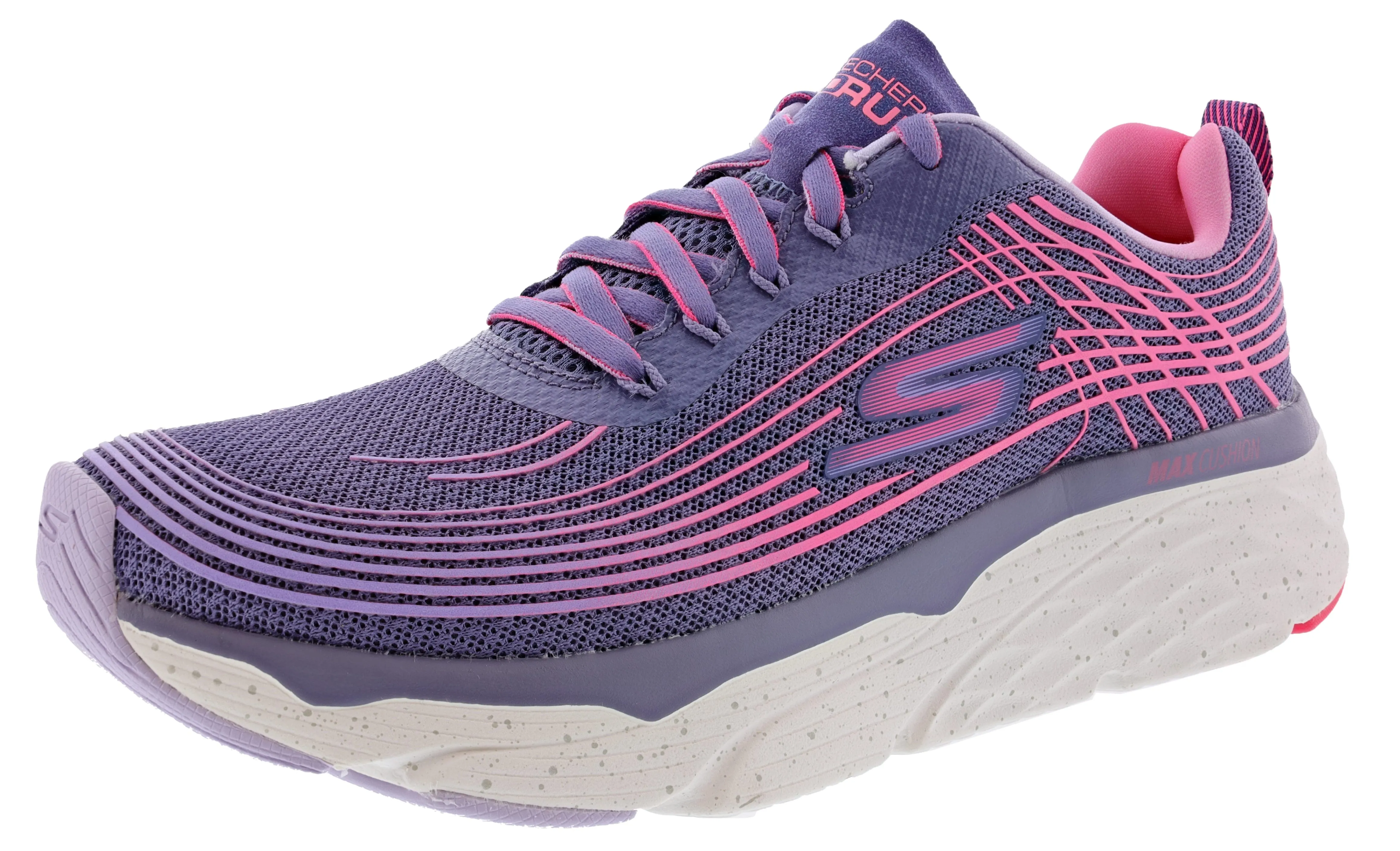 Skechers Women's Max Cushioning Elite Galaxy Burst Lightweight Walking Shoes Cross Routine