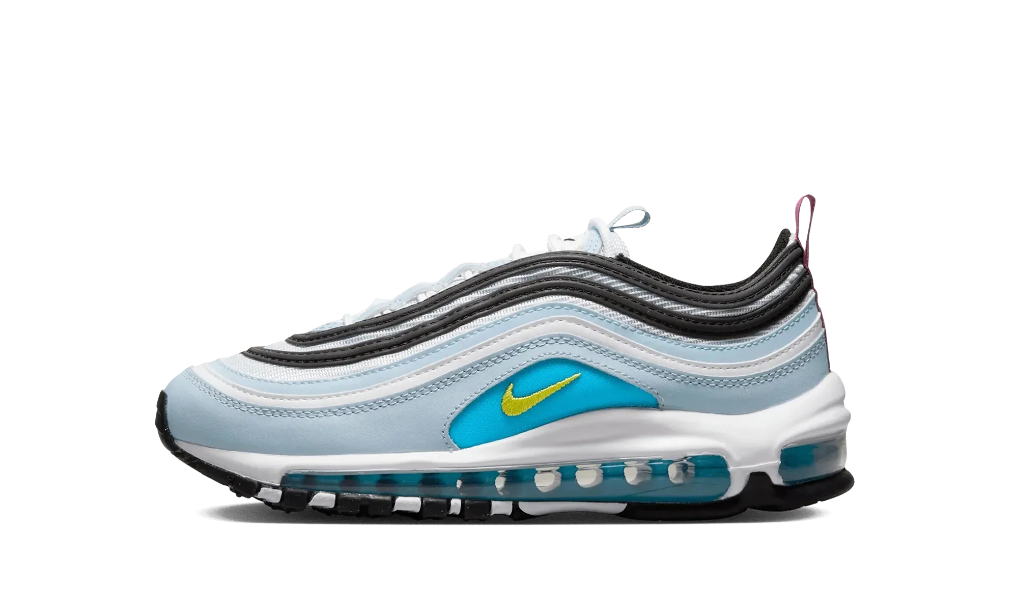 elegant shoe charm Air Max 97 GS "Blue Whisper Opti Yellow"