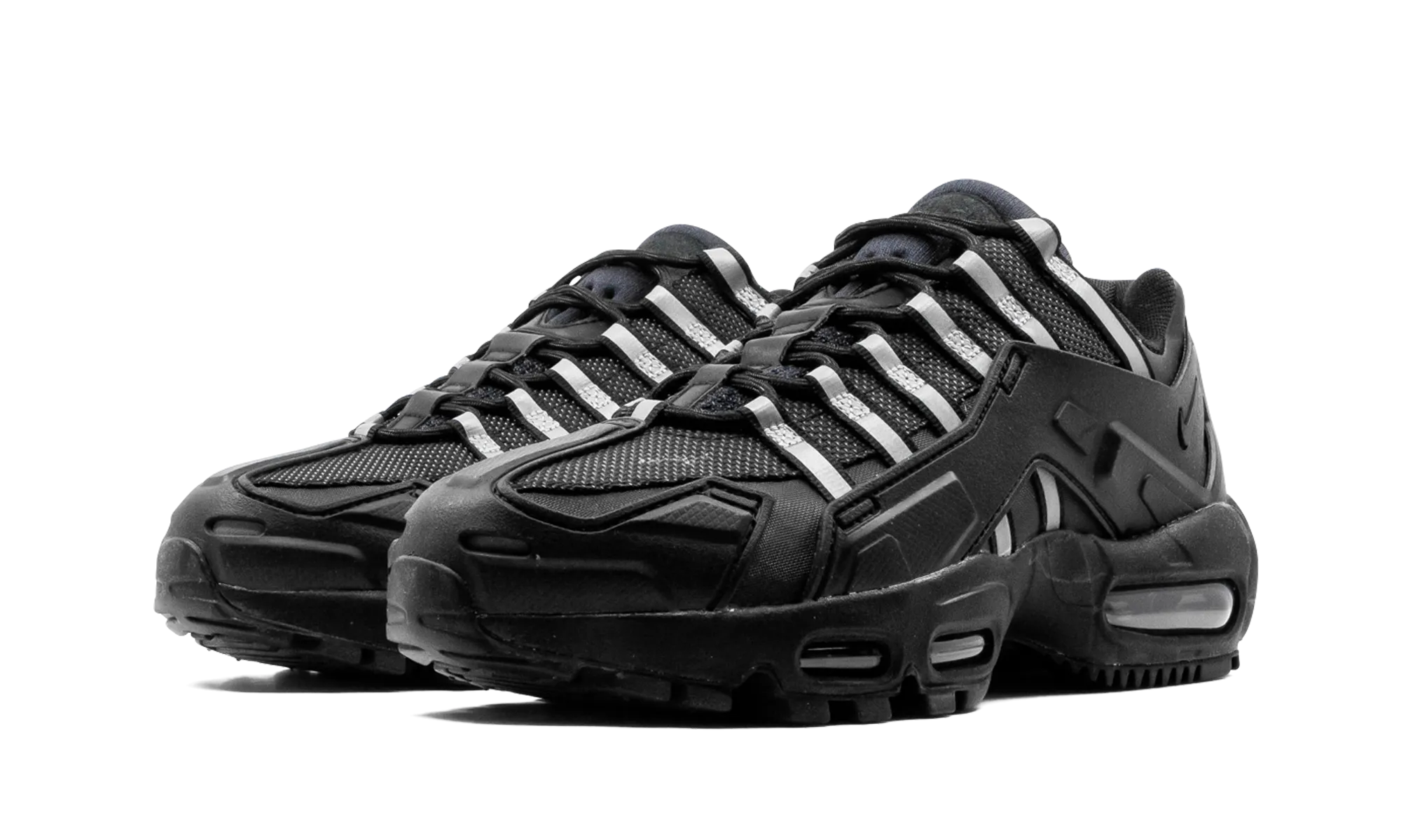 Air Max 95 NDSTRKT "Black / Reflective" group runs circular outsole running shoes