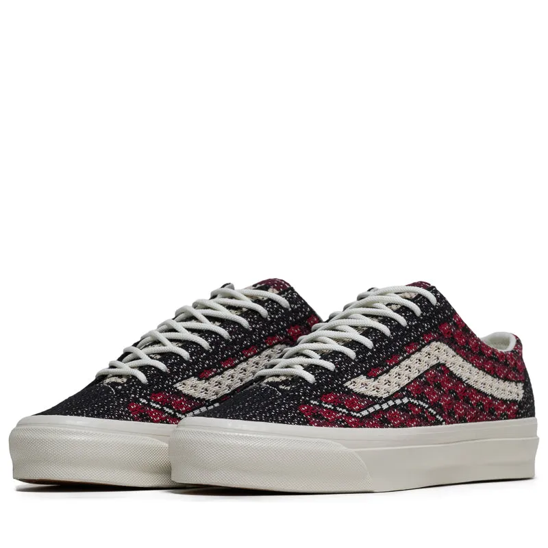 Tailored lining Anti corrosion Vans LX Old Skool 36 EK - Geo Check Bordeaux Red