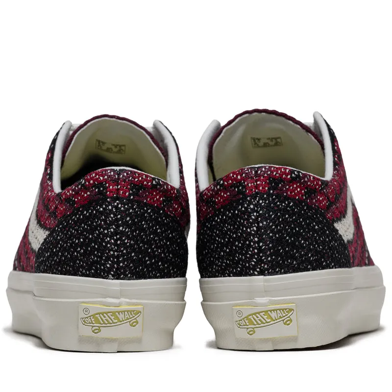 Shock-absorbent flexibility Outdoor activities Vans LX Old Skool 36 EK - Geo Check Bordeaux Red