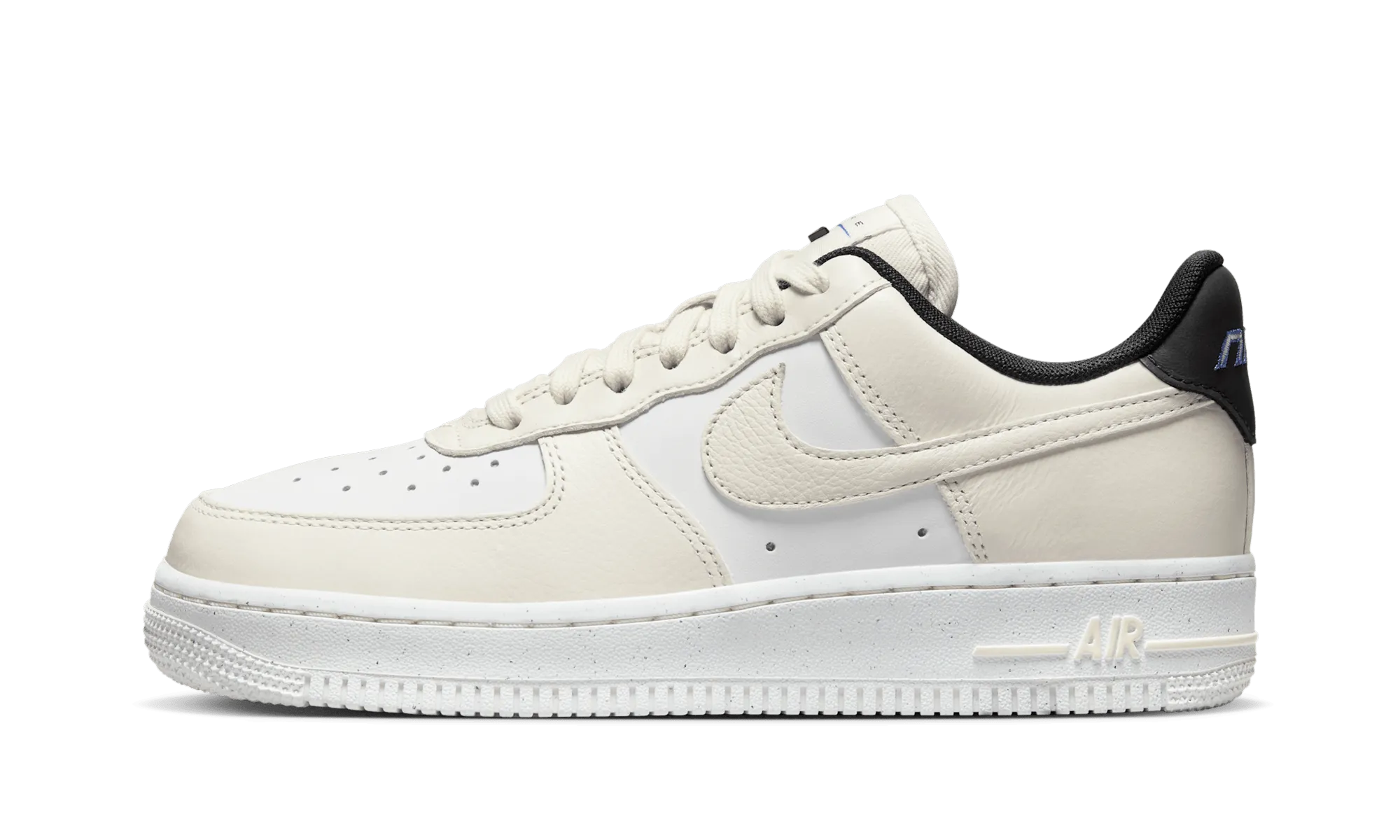 Elastic Wear Fashionable Look Air Force 1 Low '07 WMNS "Coconut Milk Black Ultramarine"
