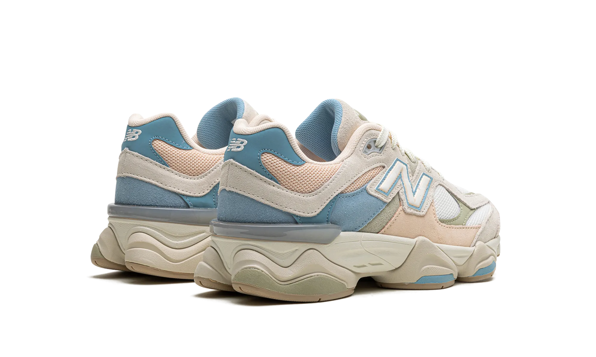 leather sole shoes 9060 GS WIDE "Festival Pack Blue"