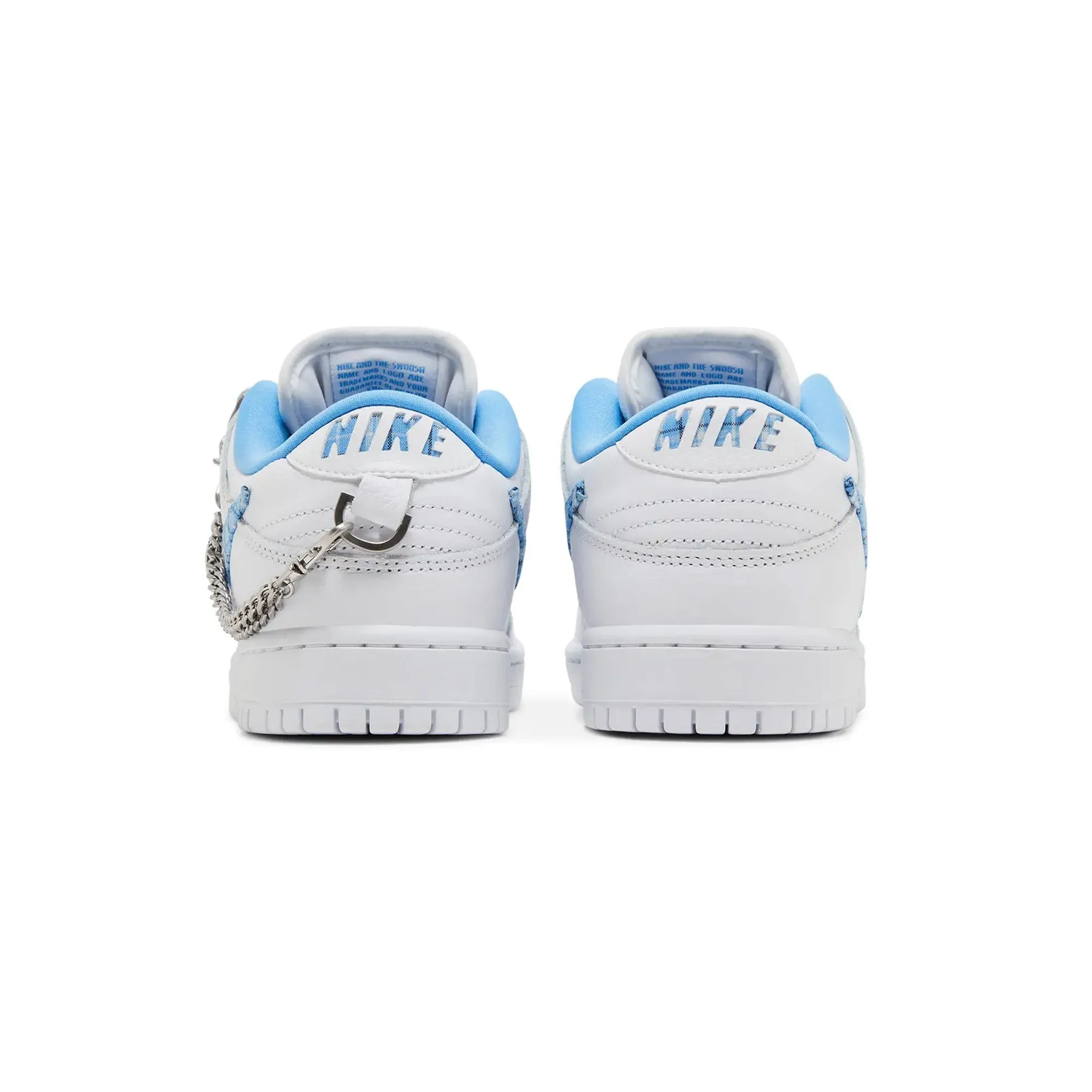 Full Coverage Nike Dunk Low Pro SB Nicole Hause 'White University Blue'