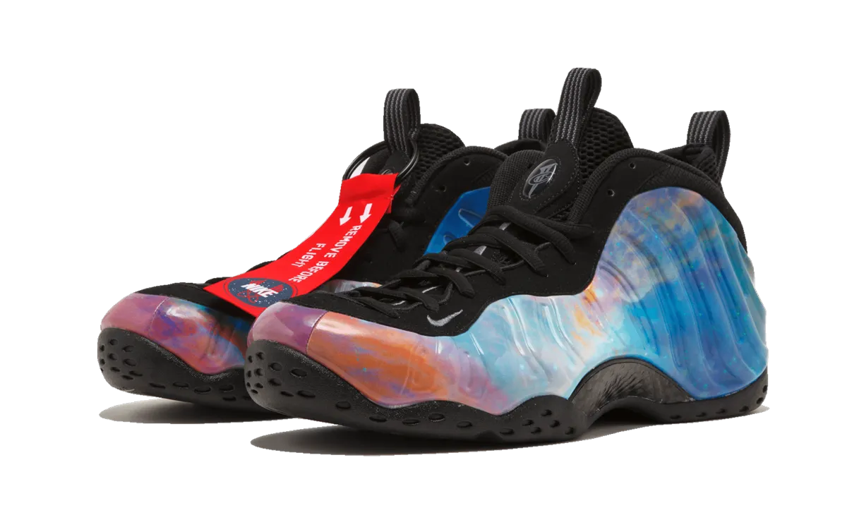 Air Foamposite One Alternate Galaxy "Big Bang" Rotational Axion Node Secure Foot Support