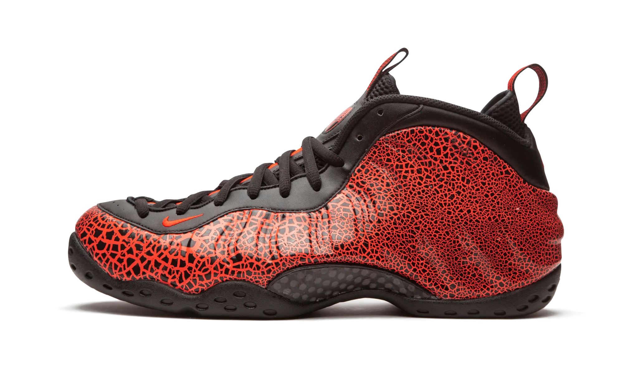 Air Foamposite One "Cracked Lava" Toe box space 360 Degree Breathability