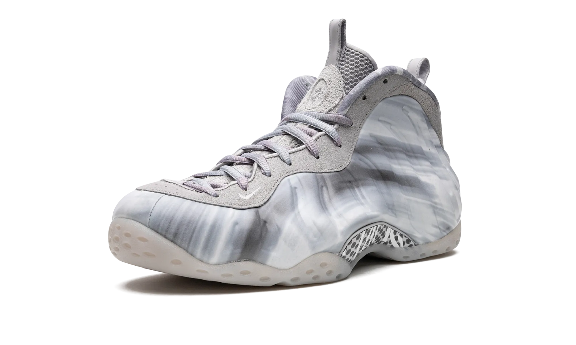 Air Foamposite One "Dream a World - Grey" Dual Density Outsole Comfortable Shoes