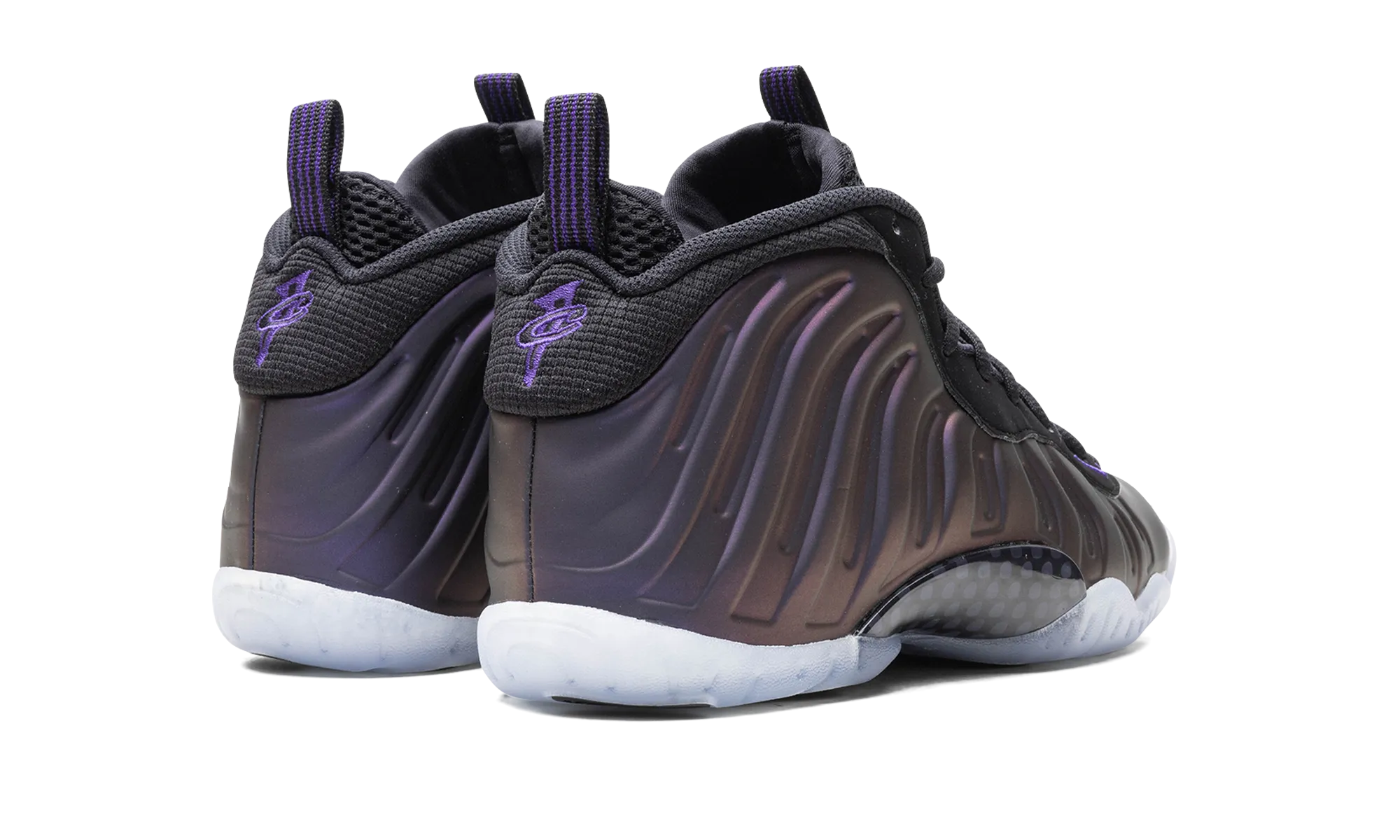 Comfort Jump Abrasion Deflecting Overlays Air Foamposite One "Eggplant"