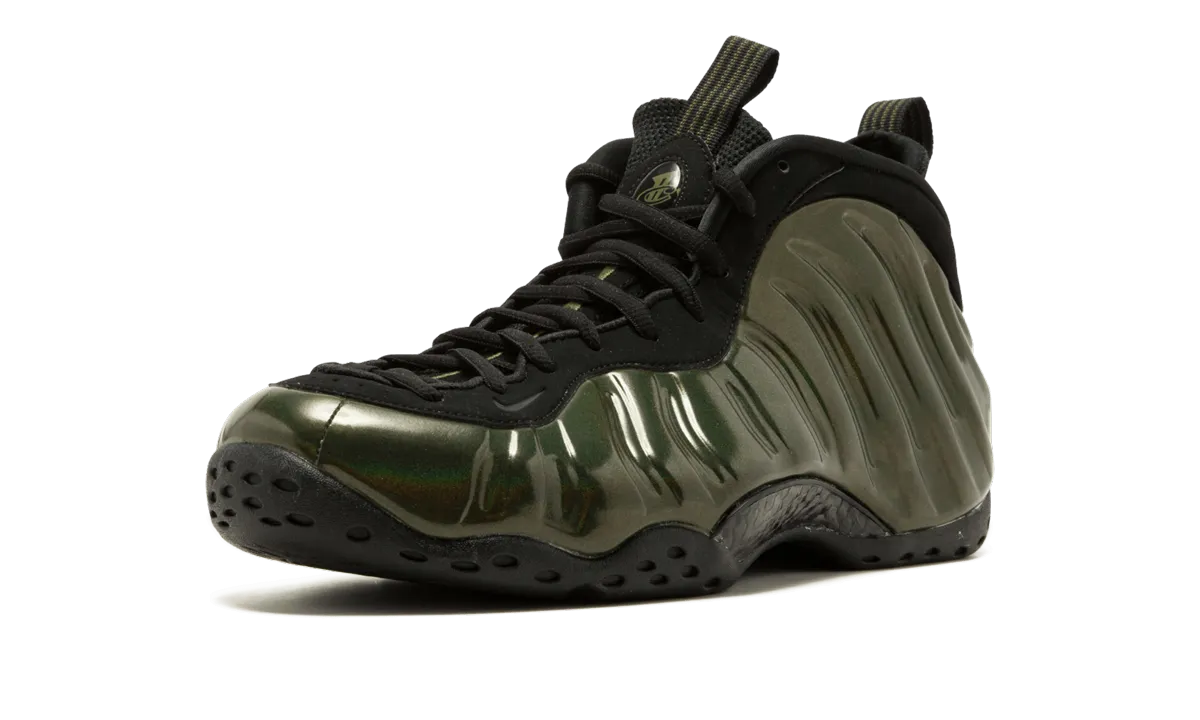 Flexible Transition Zone Tensile Weave Upper Air Foamposite One "Legion Green"