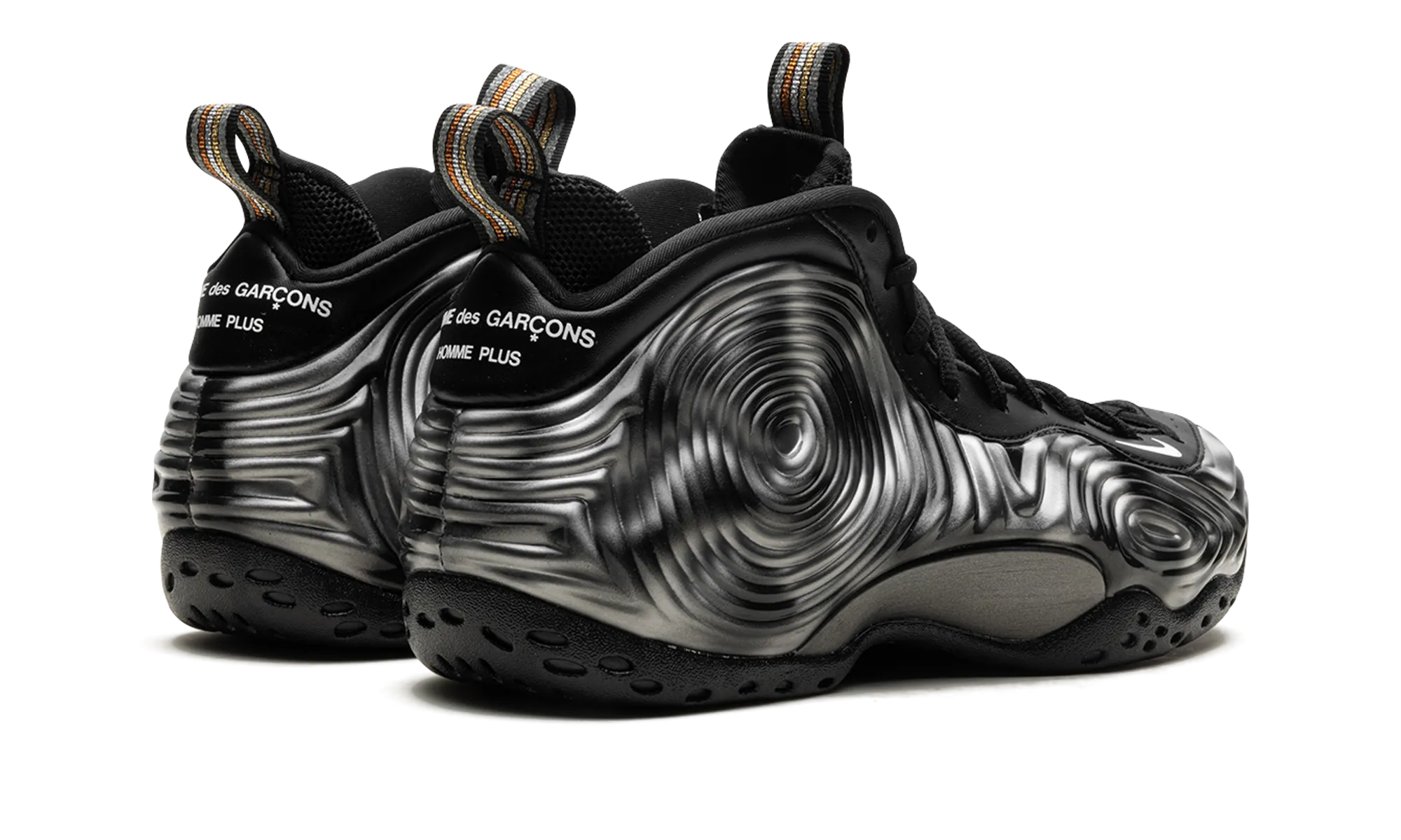 Air Foamposite One SP "CDG Homme Plus - Black White" Odor   Resistant Lace Up Style