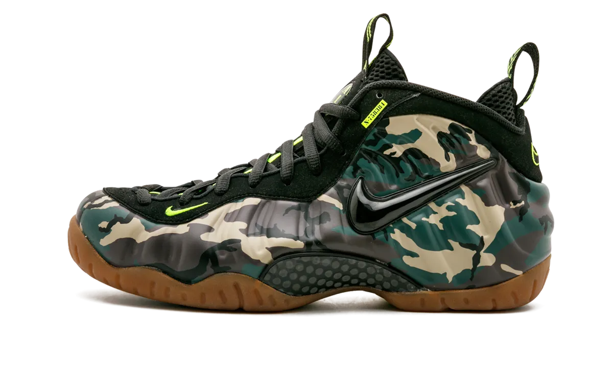 High quality craftsmanship Air Foamposite Pro PRM LE "Green Camo"