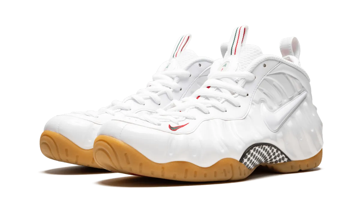 Hyperelastic Foam Pressure Mapped Midsole Air Foamposite Pro ""White Gucci""
