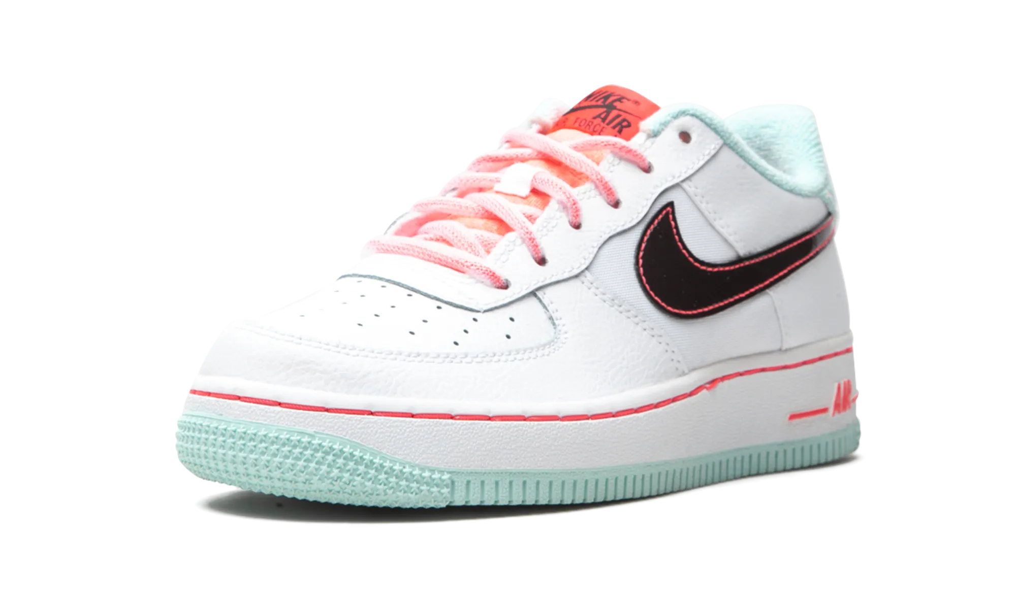 Dynamic Ride Non Slip Design Air Force 1 '07 LV8 GS "White / Atomic Pink"