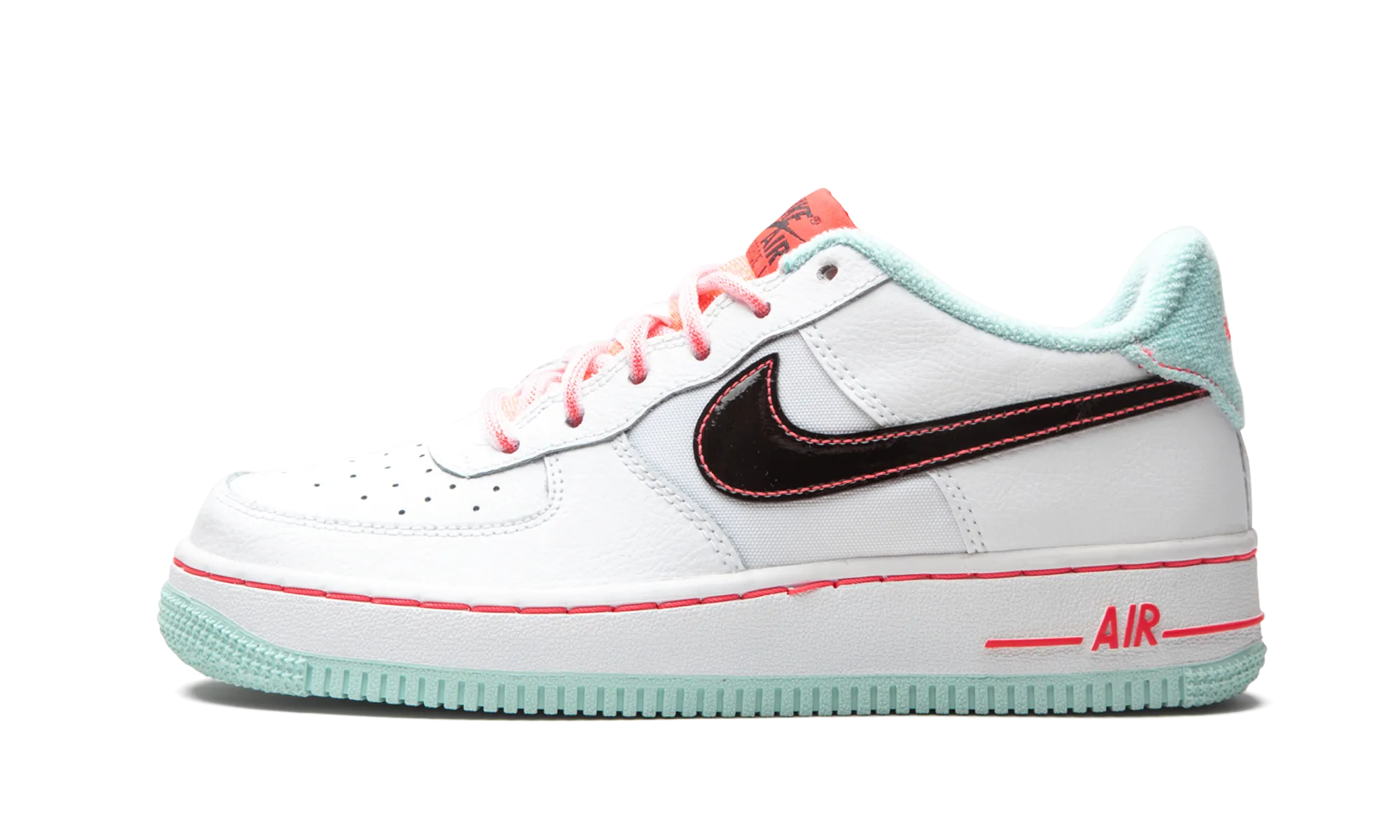 Lateral Support Air Force 1 '07 LV8 GS "White / Atomic Pink"