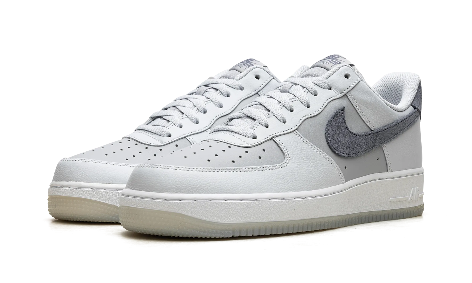 Air Force 1 '07 LV8 "Pure Platinum / Light Carbon" Tough Form Pro Style