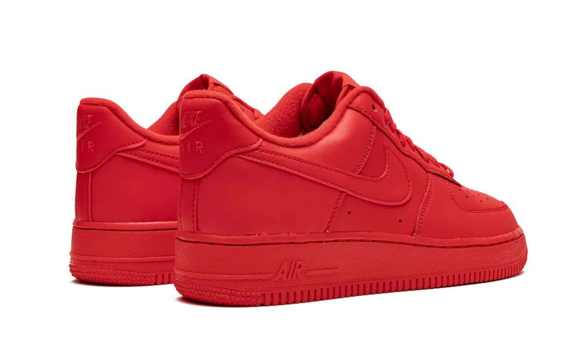 Flexibility Cushioned Support Air Force 1 '07 LV8 "Triple Red"