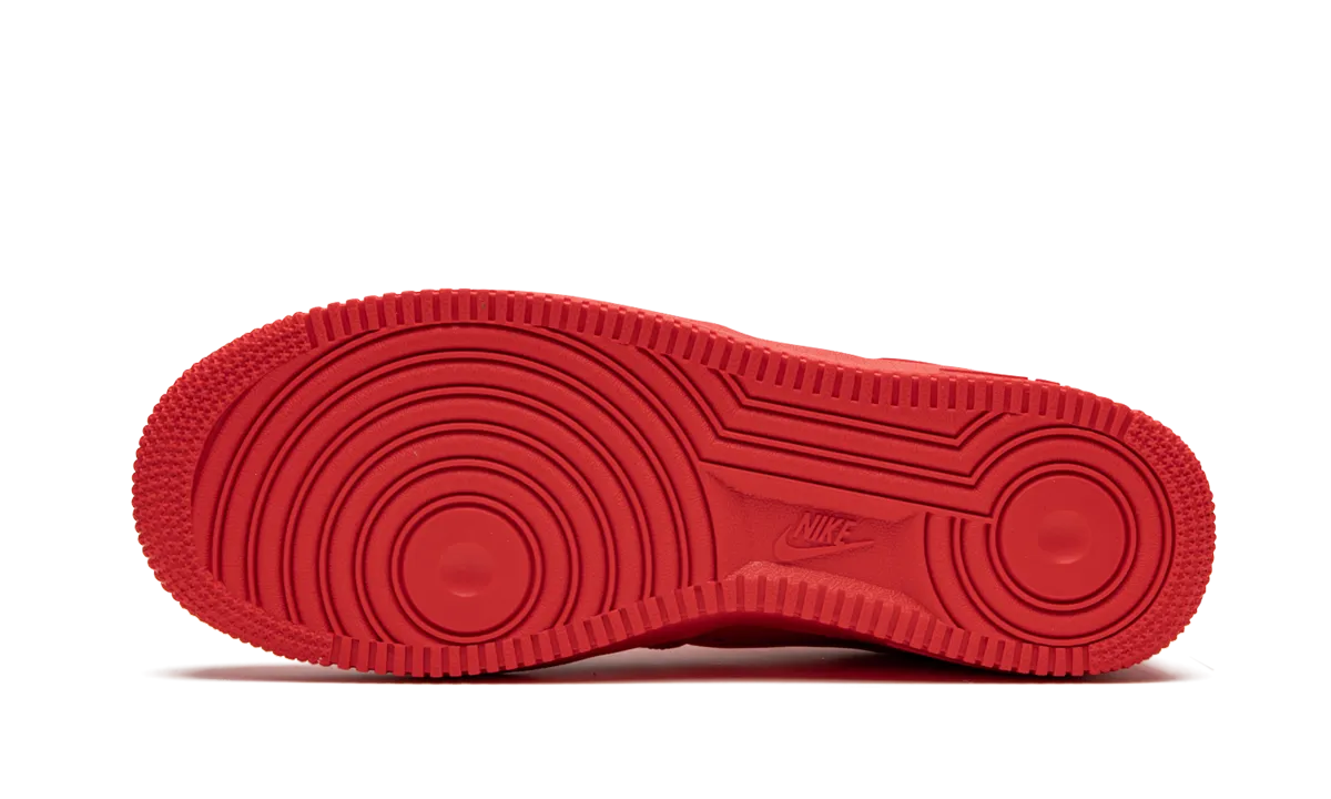Air Force 1 '07 LV8 "Triple Red" Athletic Touch Leather Material