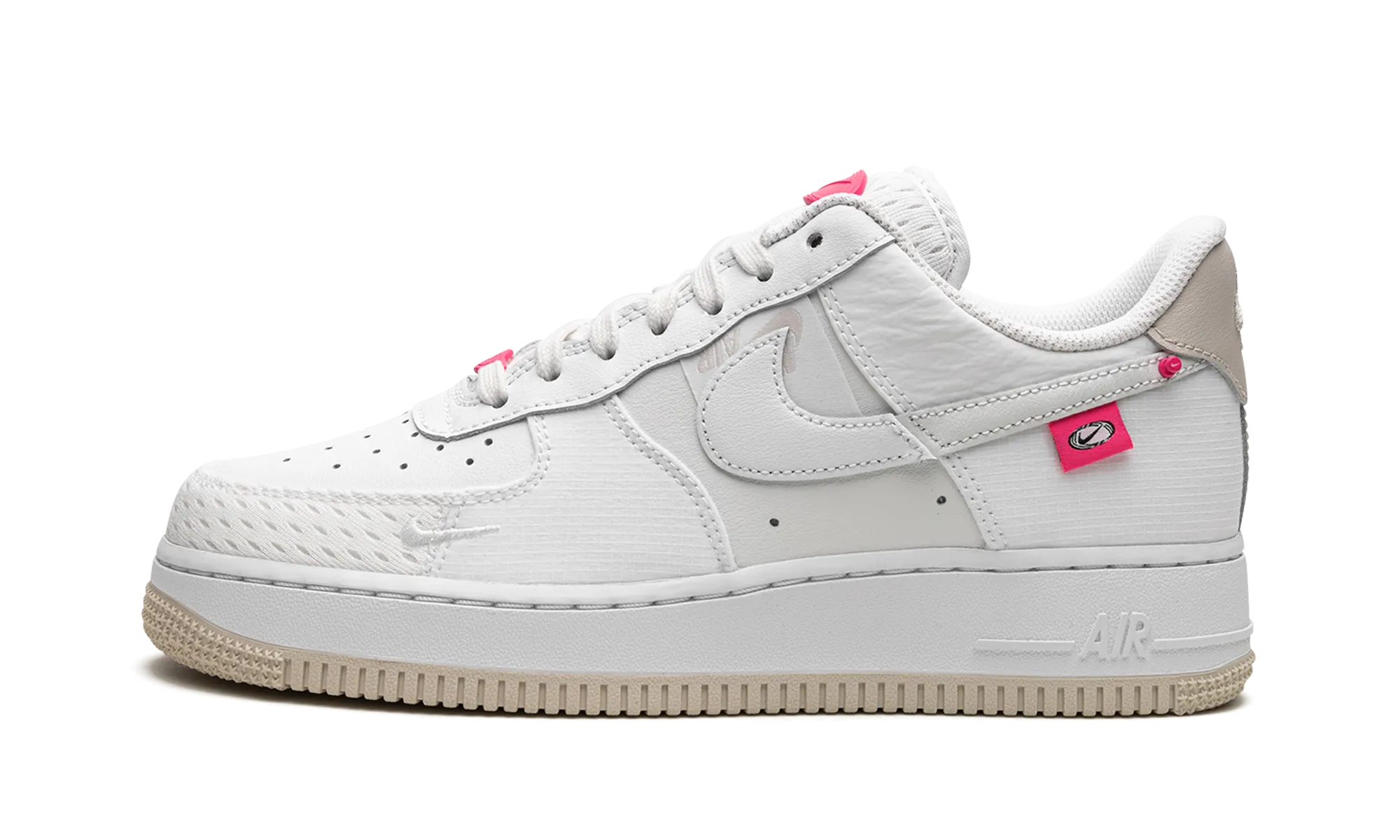 AIR FORCE 1 '07 LX MNS WMNS "Pink Bling" Sporty Frame