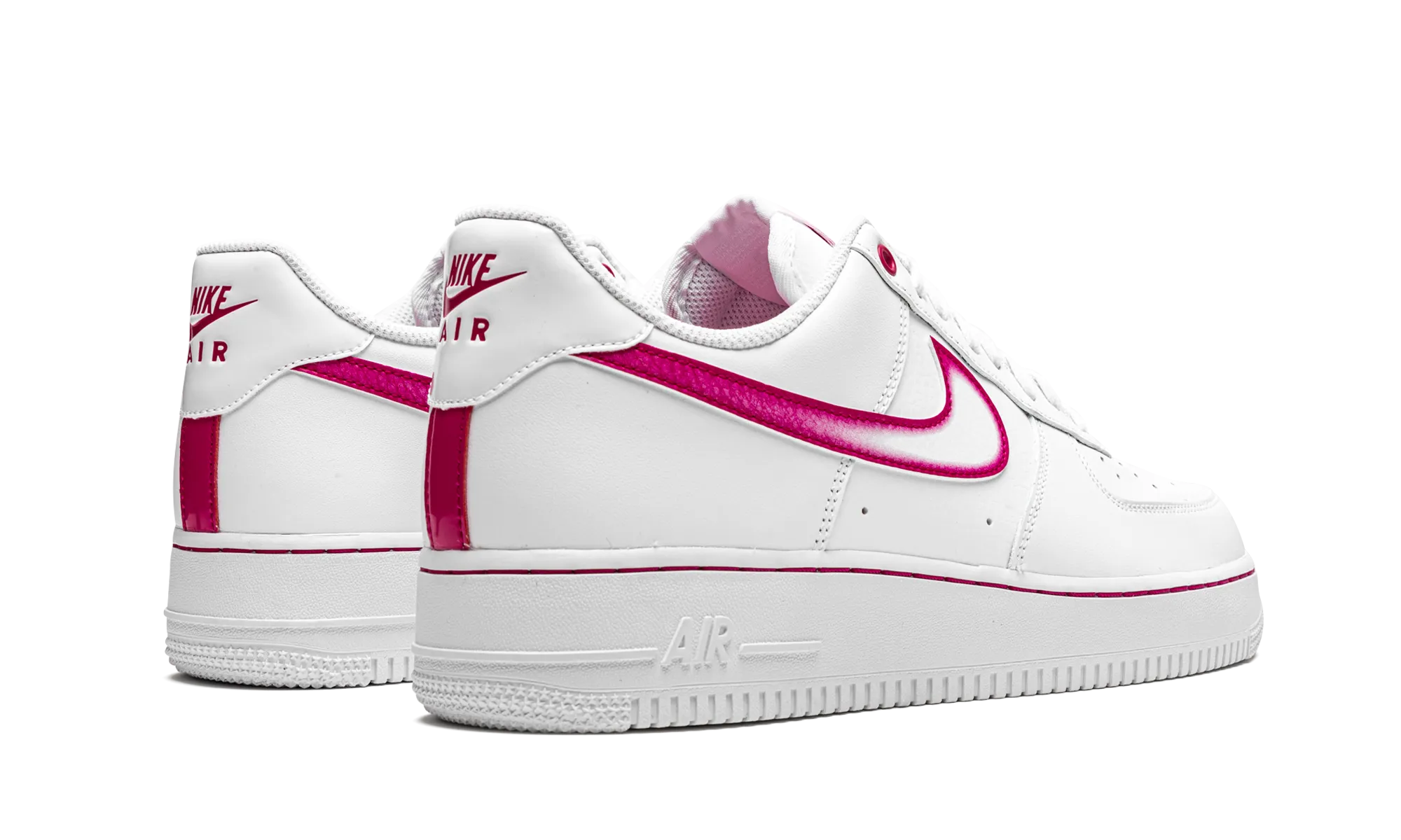 Foam Midsole Everyday Look AIR FORCE 1 '07 MNS WMNS "Airbrush - Pink"