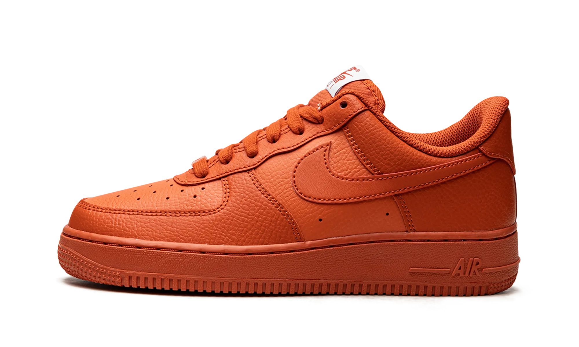 Sturdy Outsole AIR FORCE 1 '07 MNS WMNS "Triple Orange"