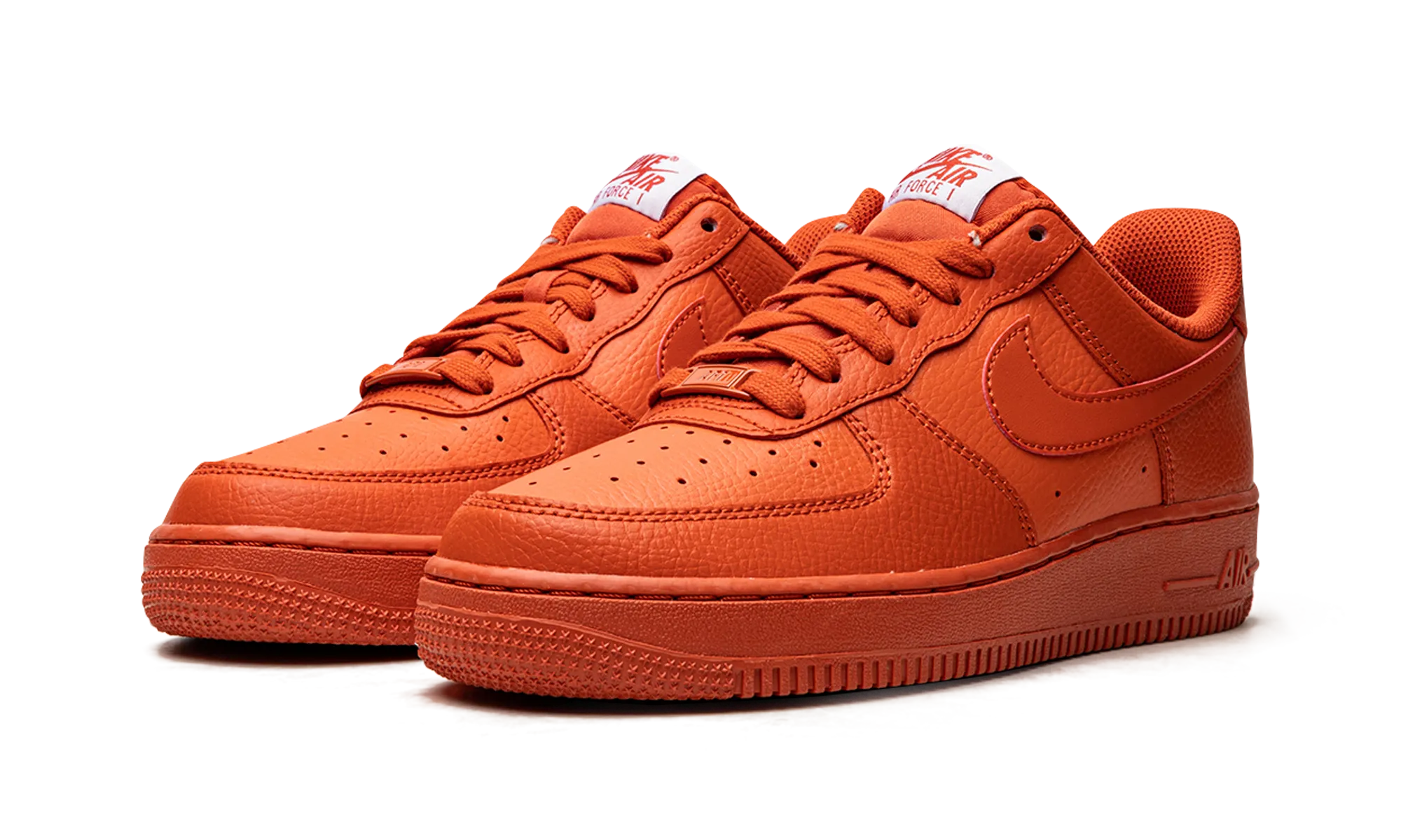 AIR FORCE 1 '07 MNS WMNS "Triple Orange" Thick sole