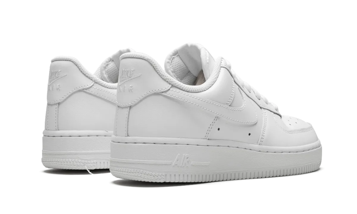 Quick Skate Fit Bold colors AIR FORCE 1 '07 MNS WMNS "White on White"