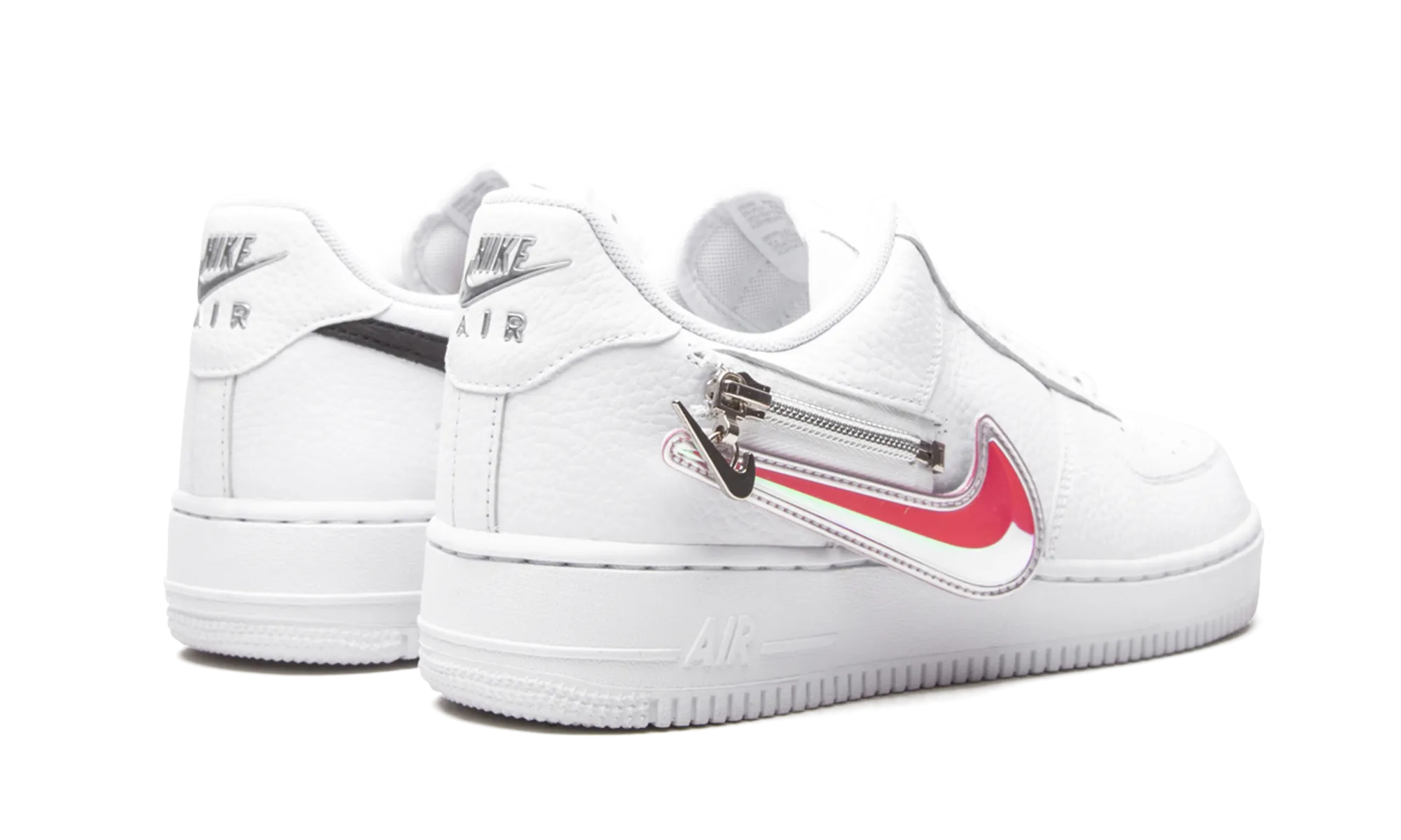 Airy Upper Air Force 1 '07 PRM "Zip Swoosh White"