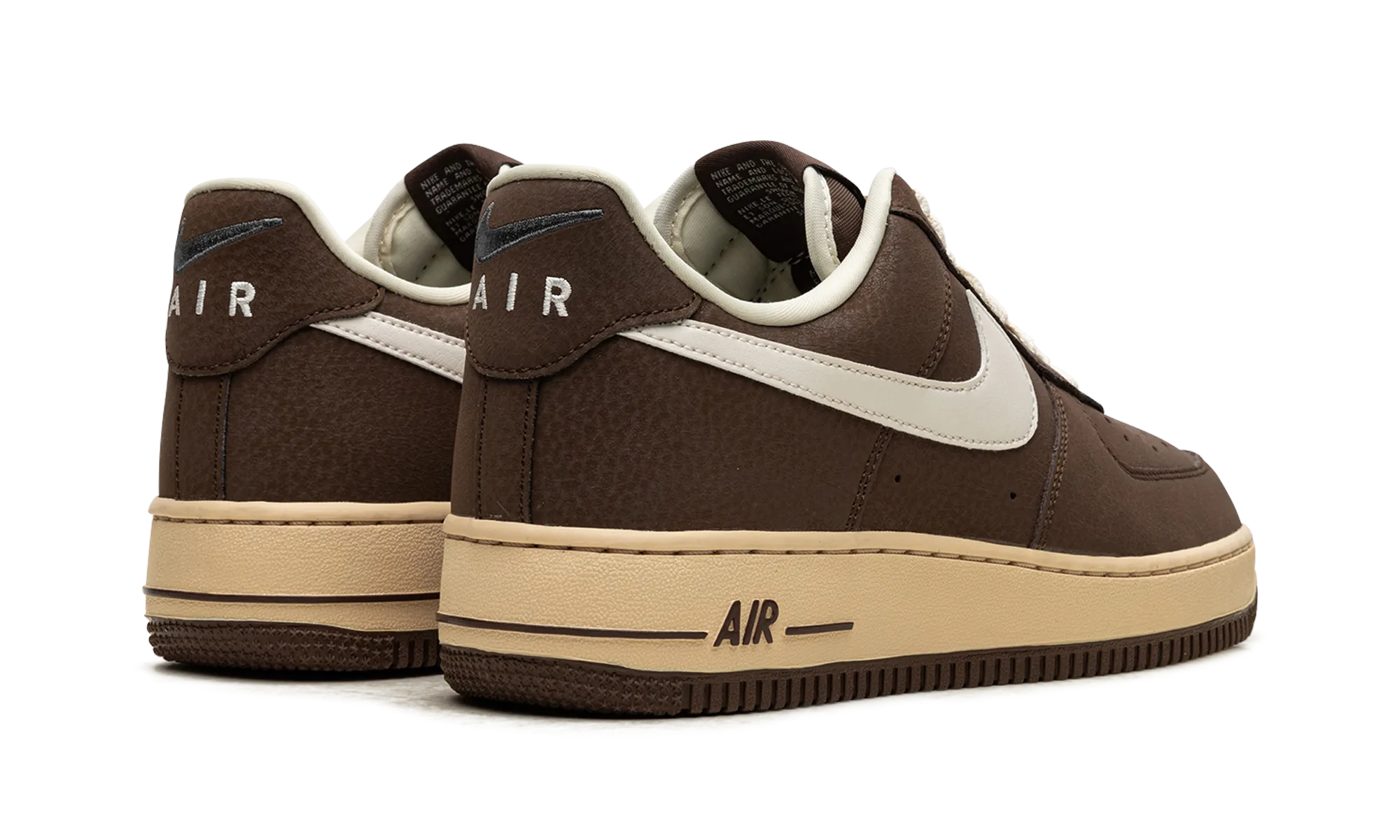 Athletic Edge Shock Resistance Air Force 1 '07 "Cacao Wow"