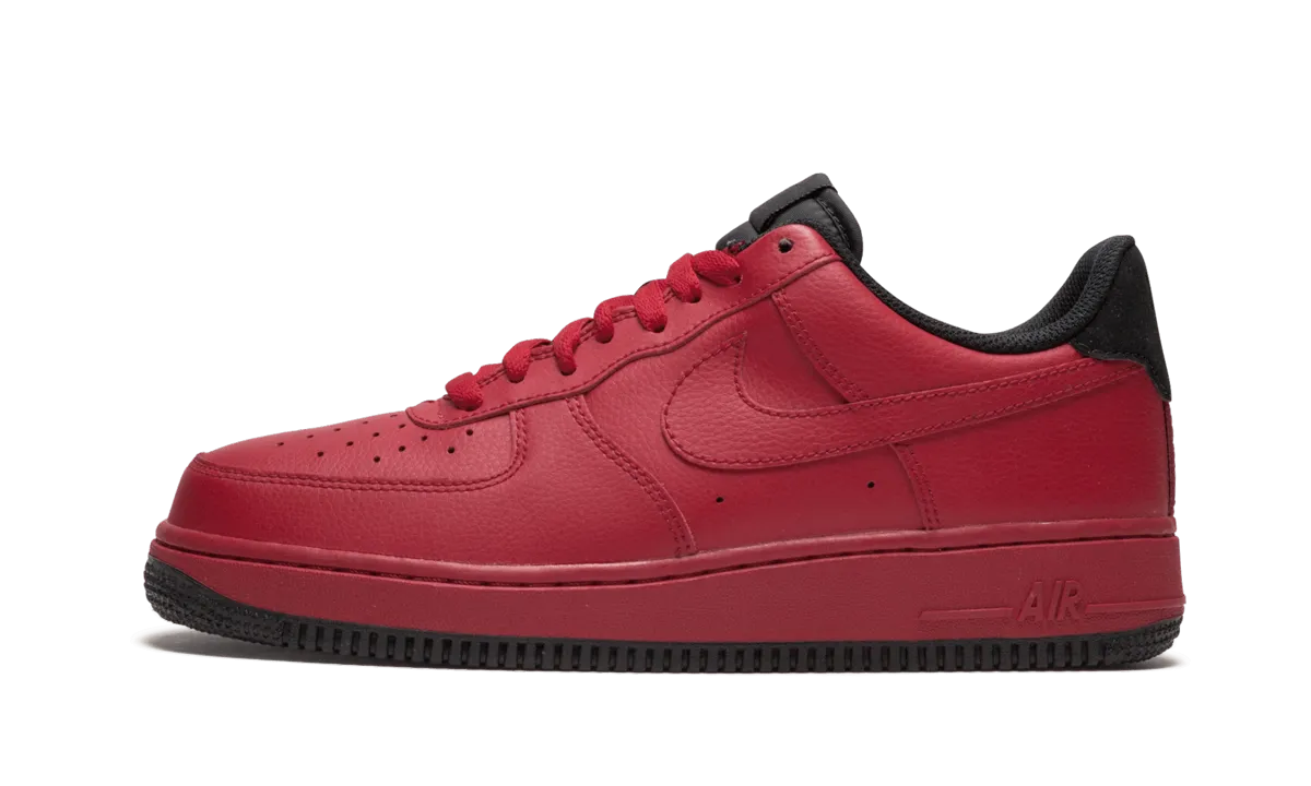 Air Force 1 '07 "Gym Red / Black" Anti   Slip Design Speedy Ride Fit