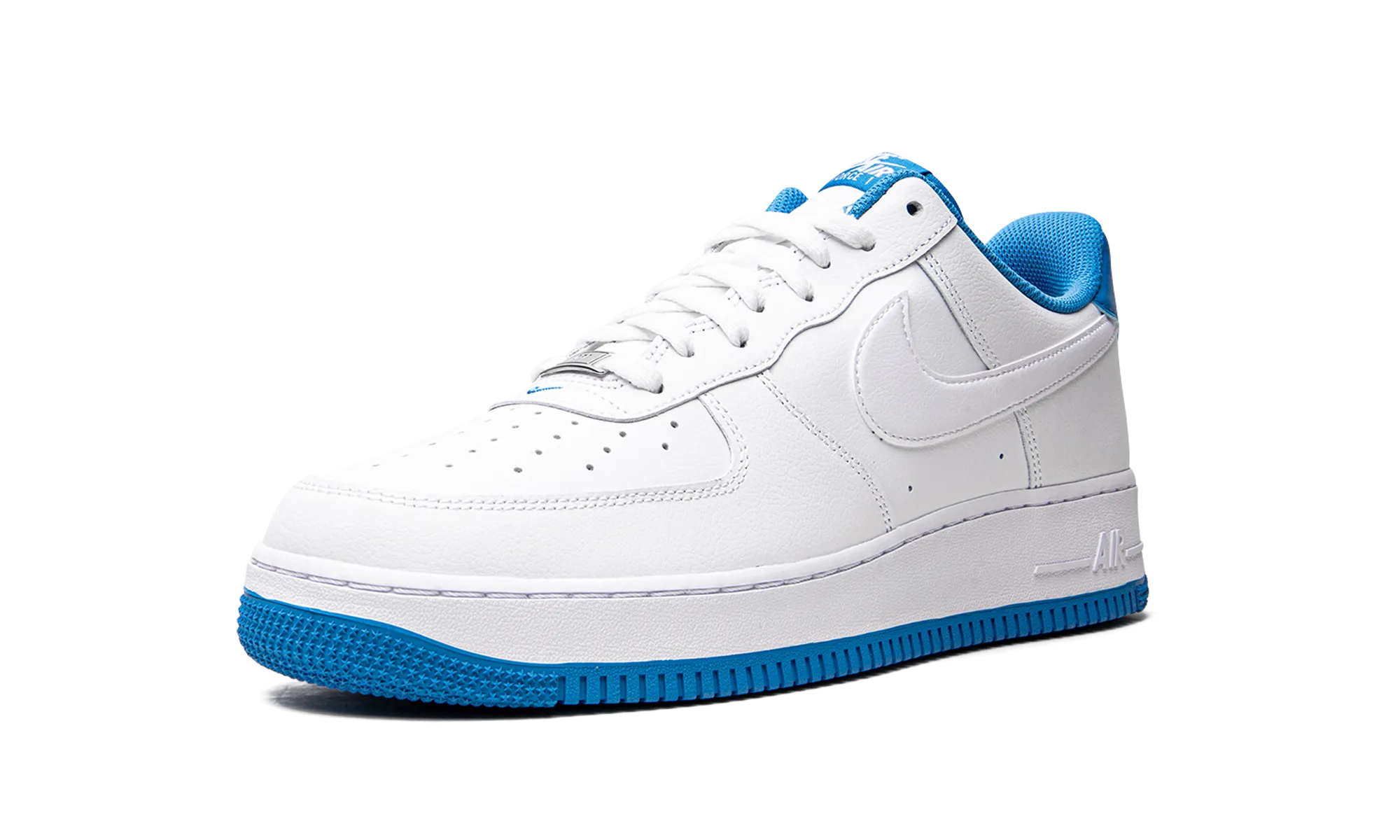 Air Force 1 '07 "White / Light Photo Blue" Soft Ride Toe Coverage
