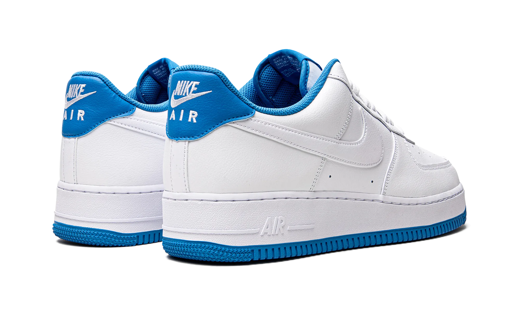 Smooth Form Air Force 1 '07 "White / Light Photo Blue"