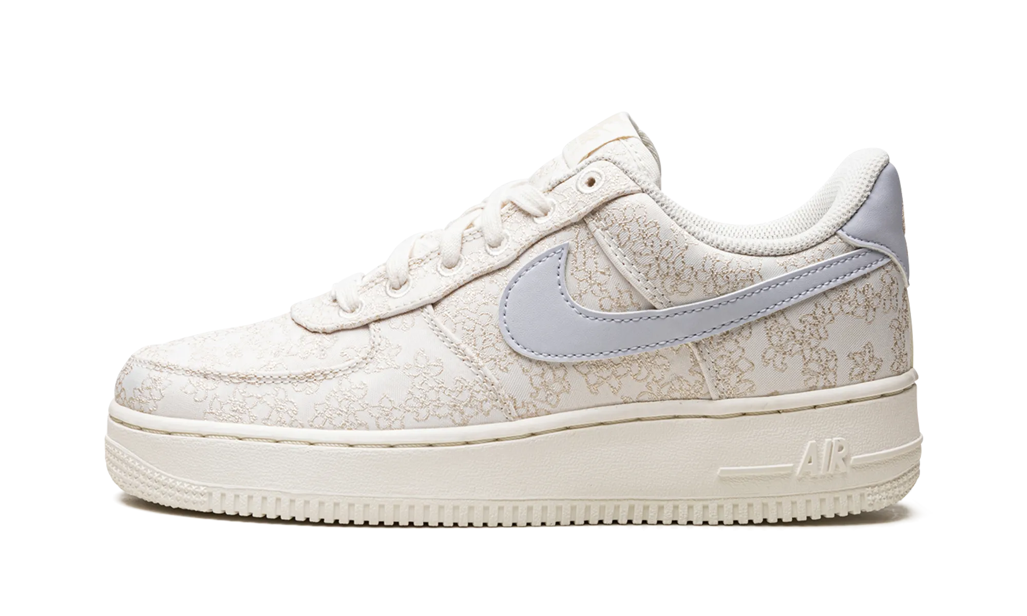 Sturdy Upper AIR FORCE 1 '07 SE JACQ WMNS "Flower Embroidery"