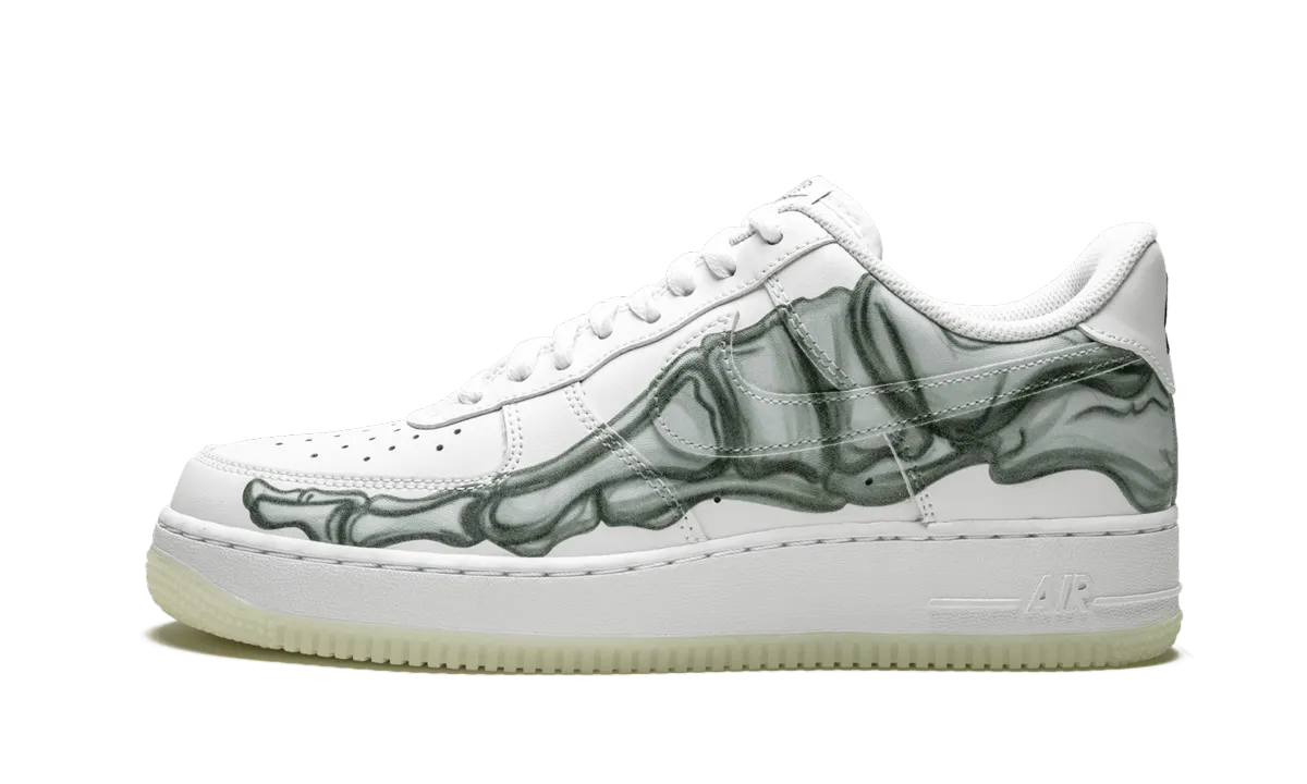 Flat Sole Air Force 1 '07 Skeleton QS "Skeleton"