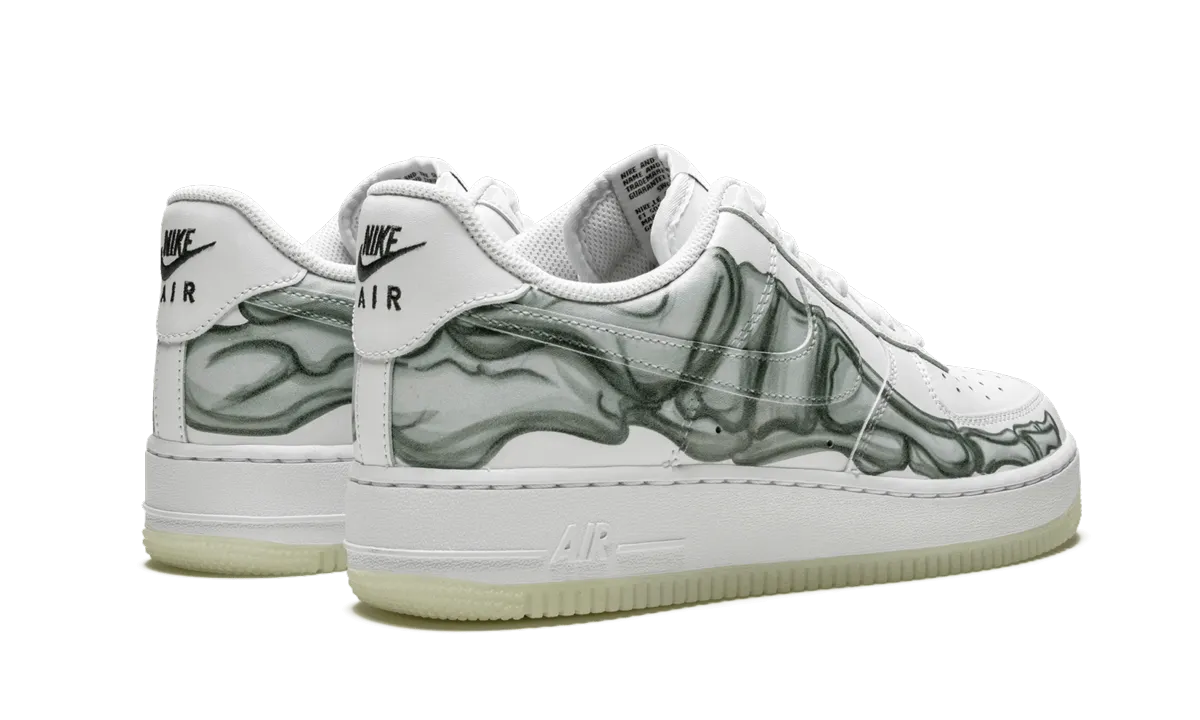 Air Force 1 '07 Skeleton QS "Skeleton" Cushioned Comfort Hardwearing Sole