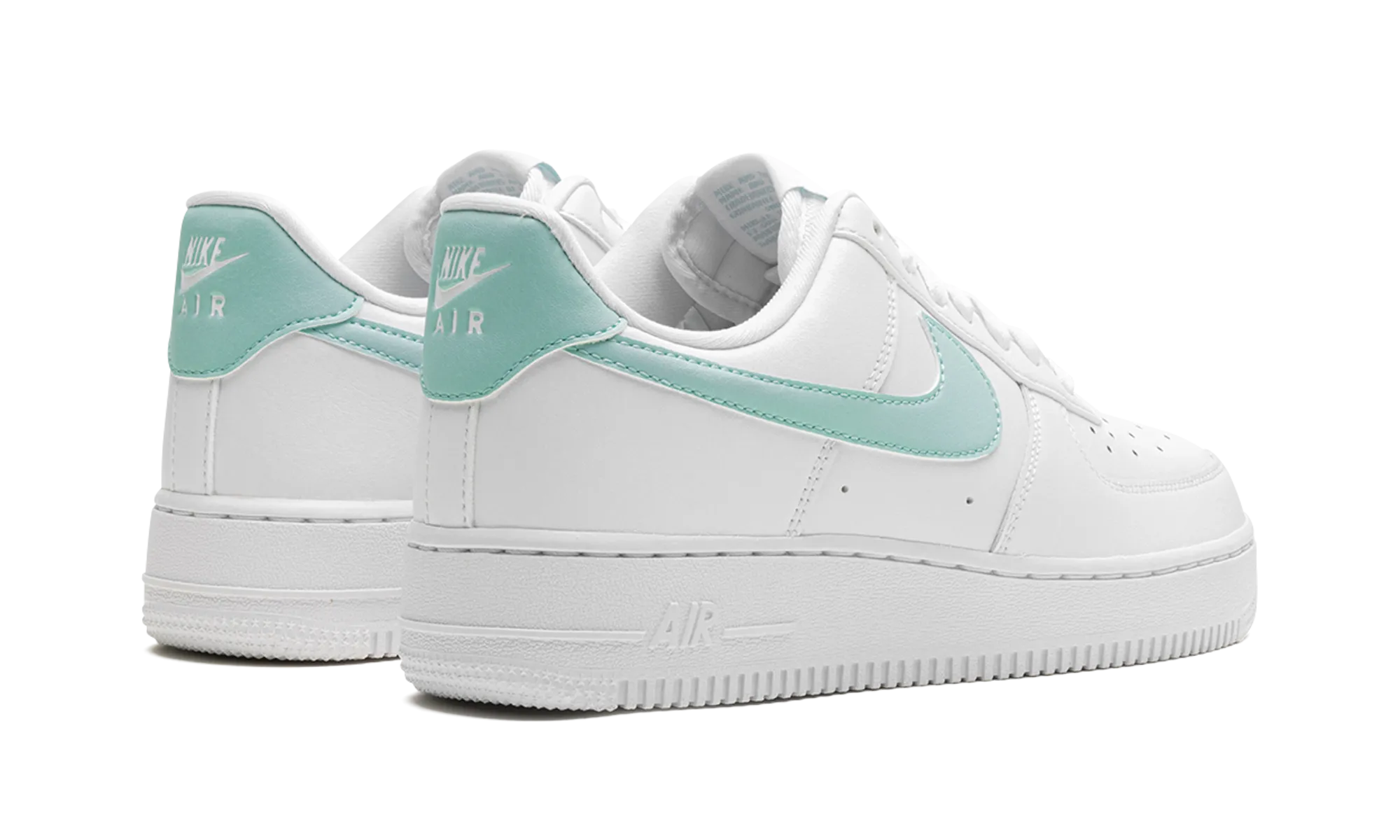 Cushioned Footbed AIR FORCE 1 '07 WMNS "White / Jade Ice"