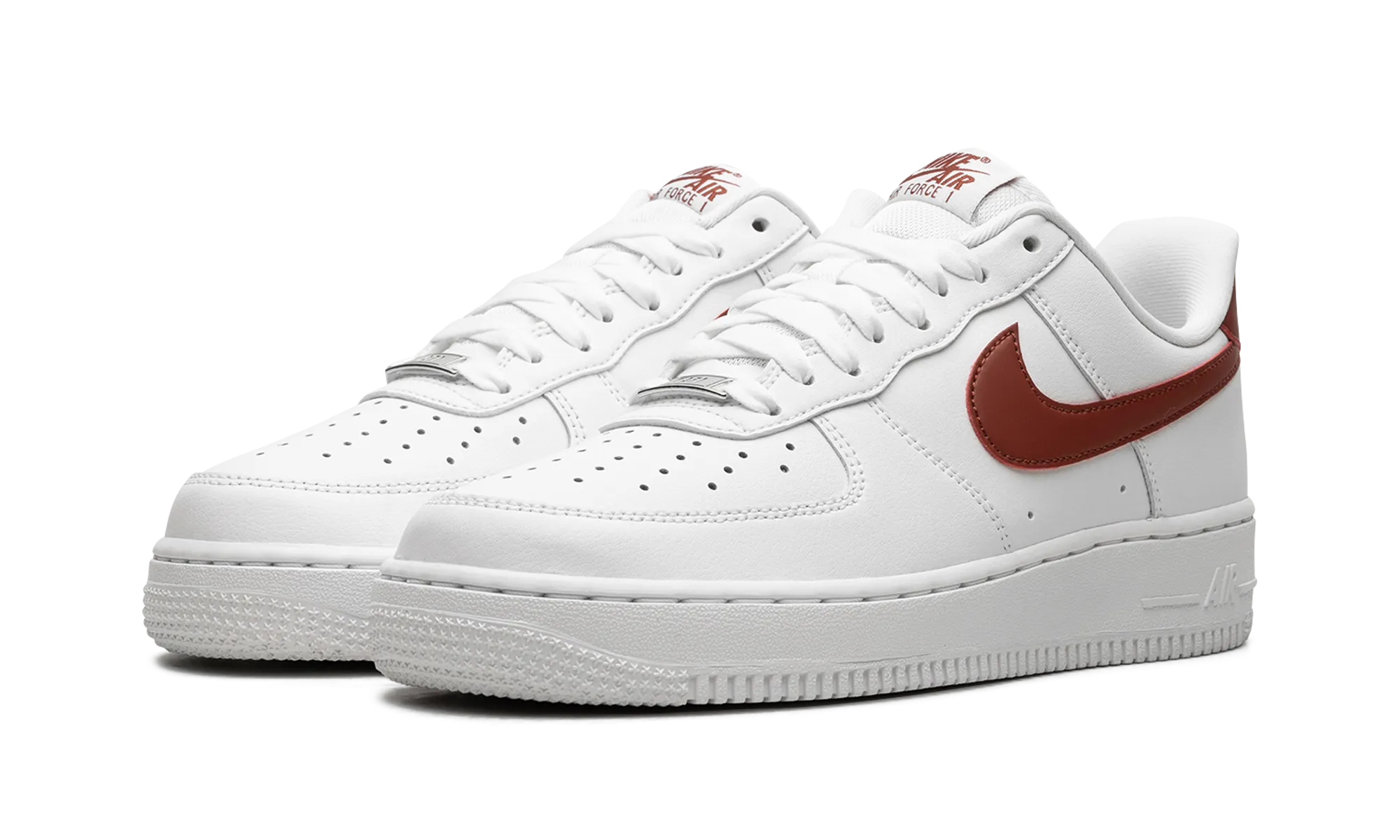 Athletic Edge Classic AIR FORCE 1 '07 WMNS "White / Rugged Orange"