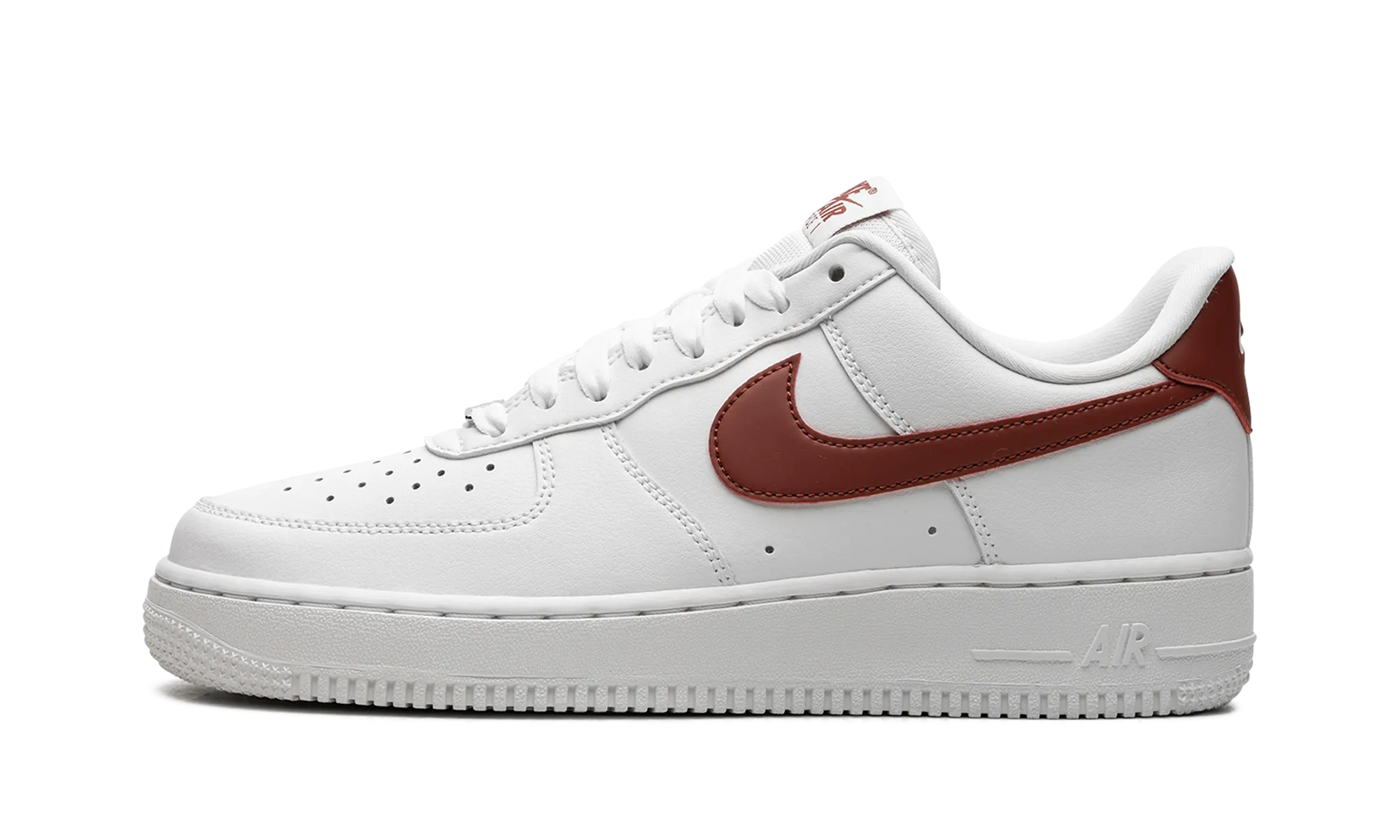 Board Coverage Athletic Edge AIR FORCE 1 '07 WMNS "White / Rugged Orange"
