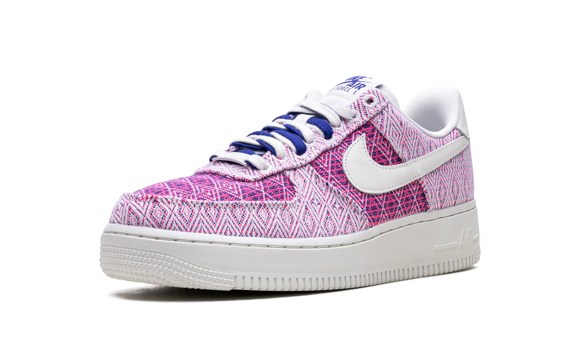 Sporty Frame On Board Fit Air Force 1 '07 WMNS "Woven Together - Pink"