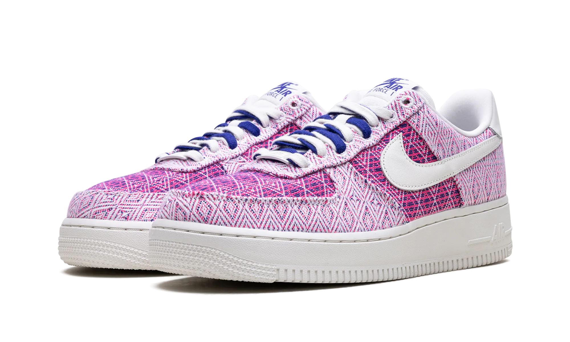 Air Force 1 '07 WMNS "Woven Together - Pink" Slip On Style