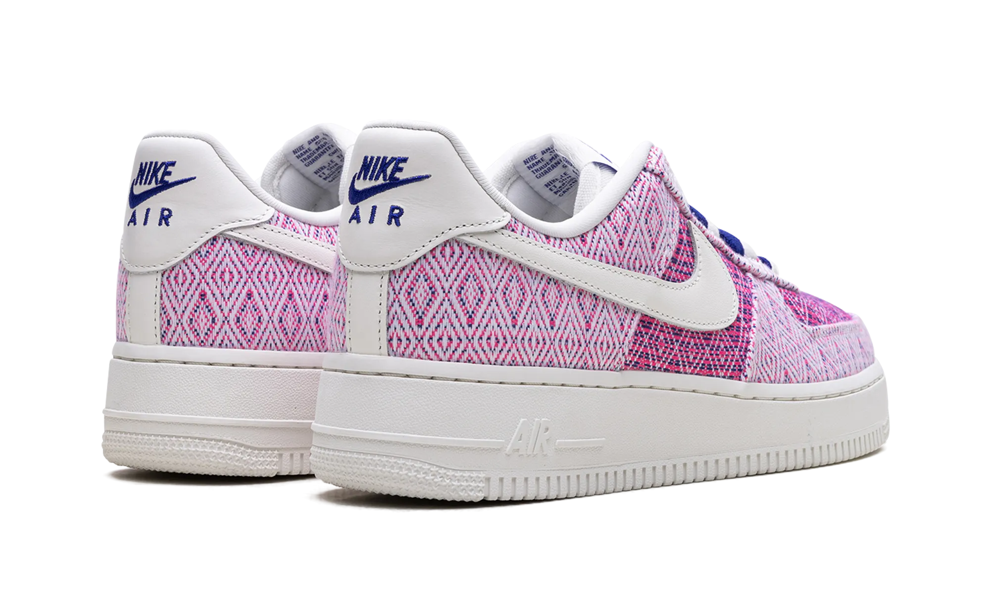 Air Force 1 '07 WMNS "Woven Together - Pink" Active Step Fit Foot Lock