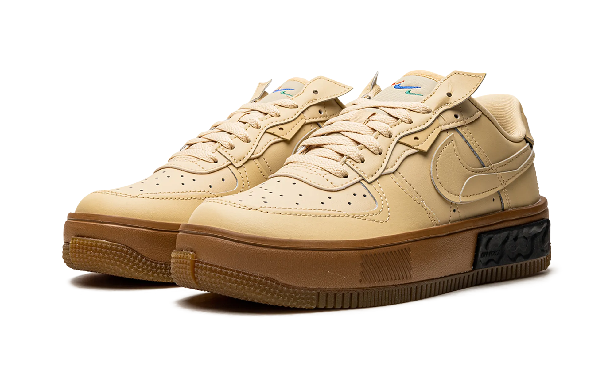 Plush Ride Anti Slip Feature AIR FORCE 1 FONTANKA WMNS "Sesame"
