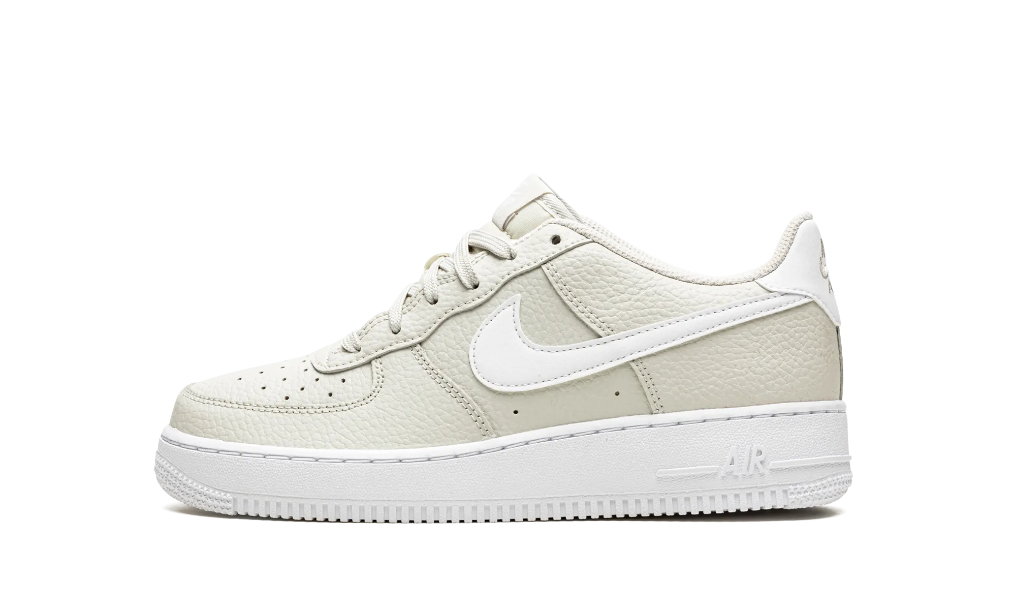 Lace Stability Lifestyle Choice Air Force 1 GS "Light Bone"