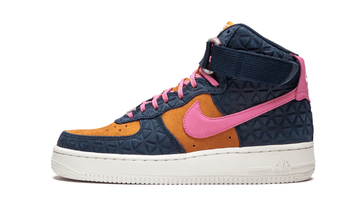 AIR FORCE 1 HI PRM SUEDE WMNS "Dynamic Pink" City Comfort