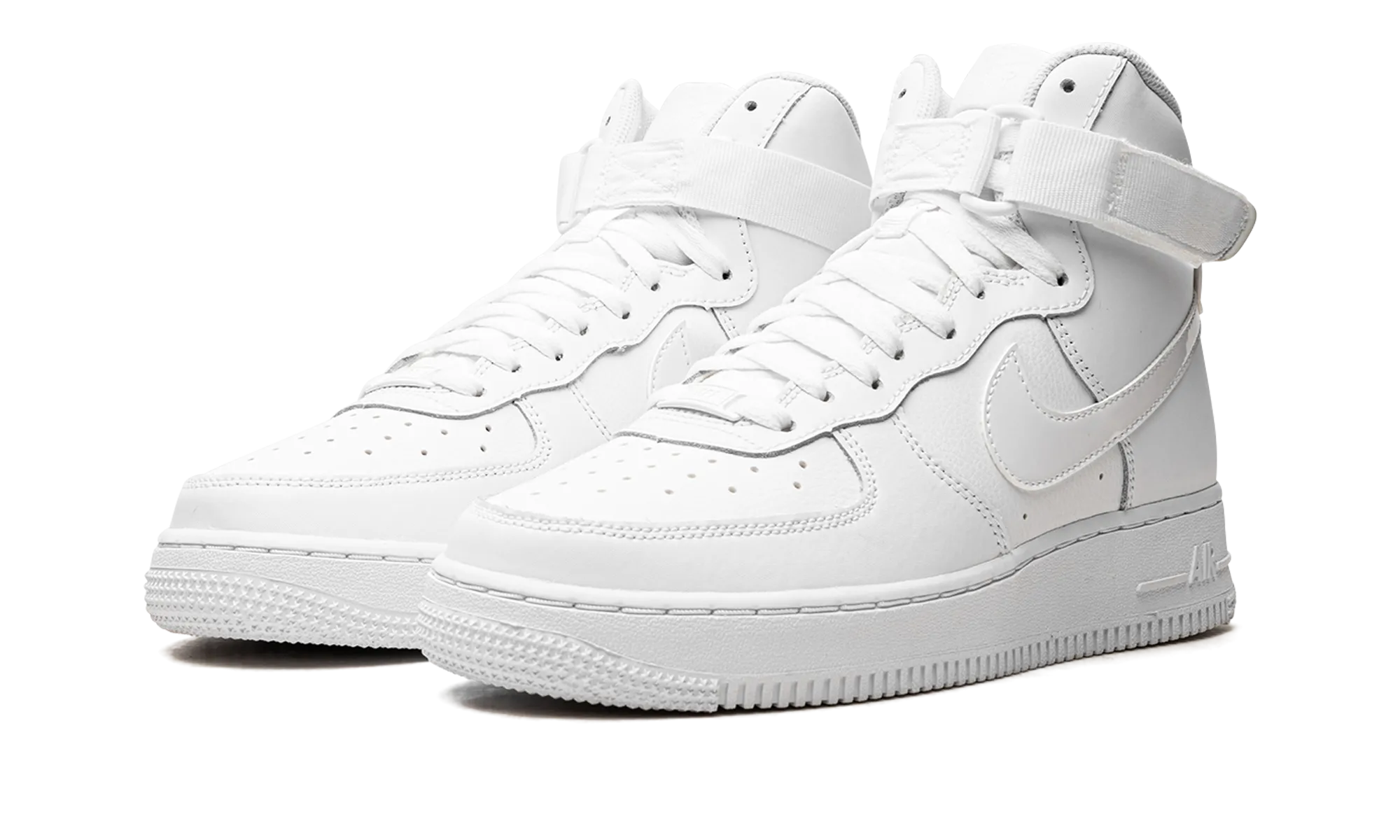 easy to put on Padded Fit Air Force 1 High GS "Triple White"