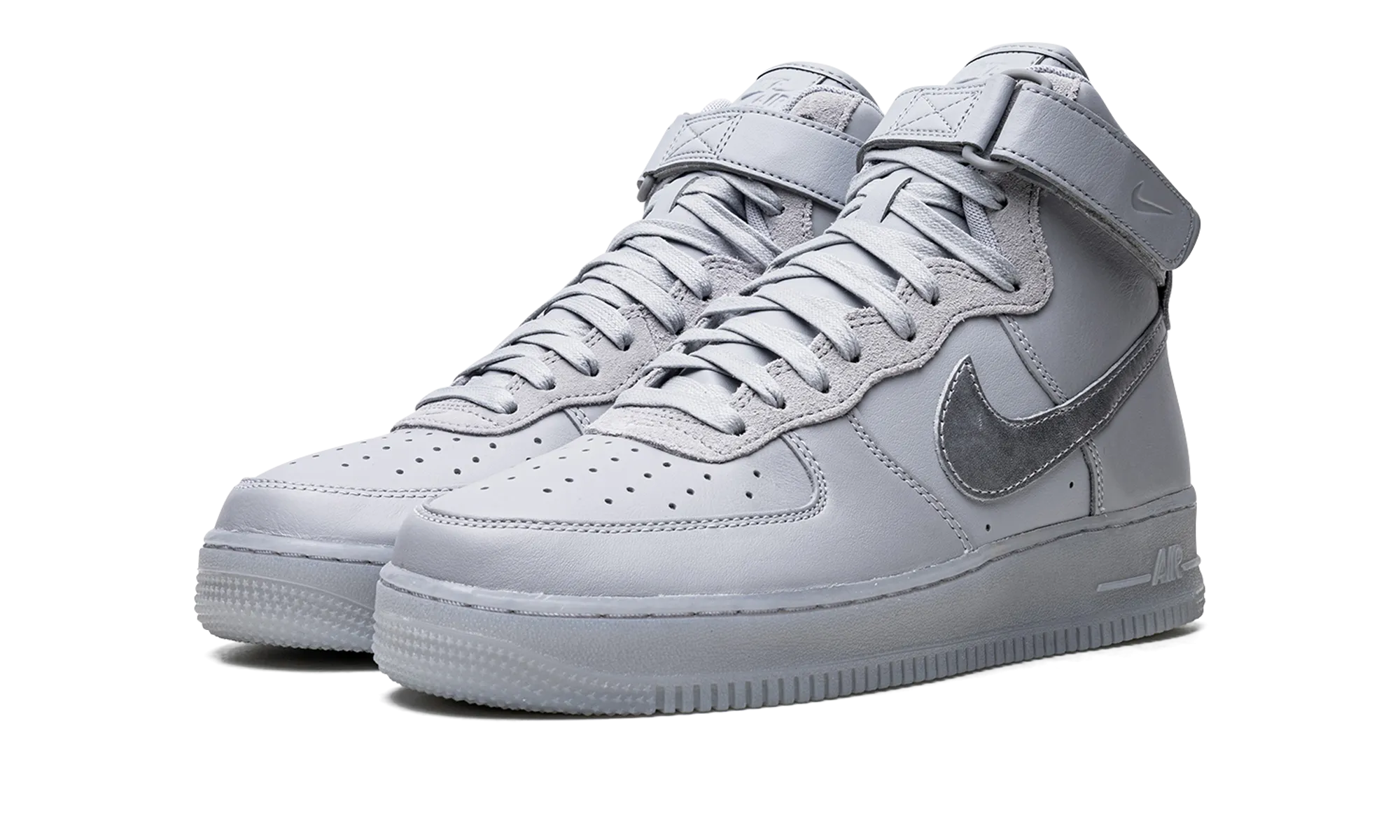 Air Force 1 High "Grey Volt" Skate Gear Fit All Terrain Movement