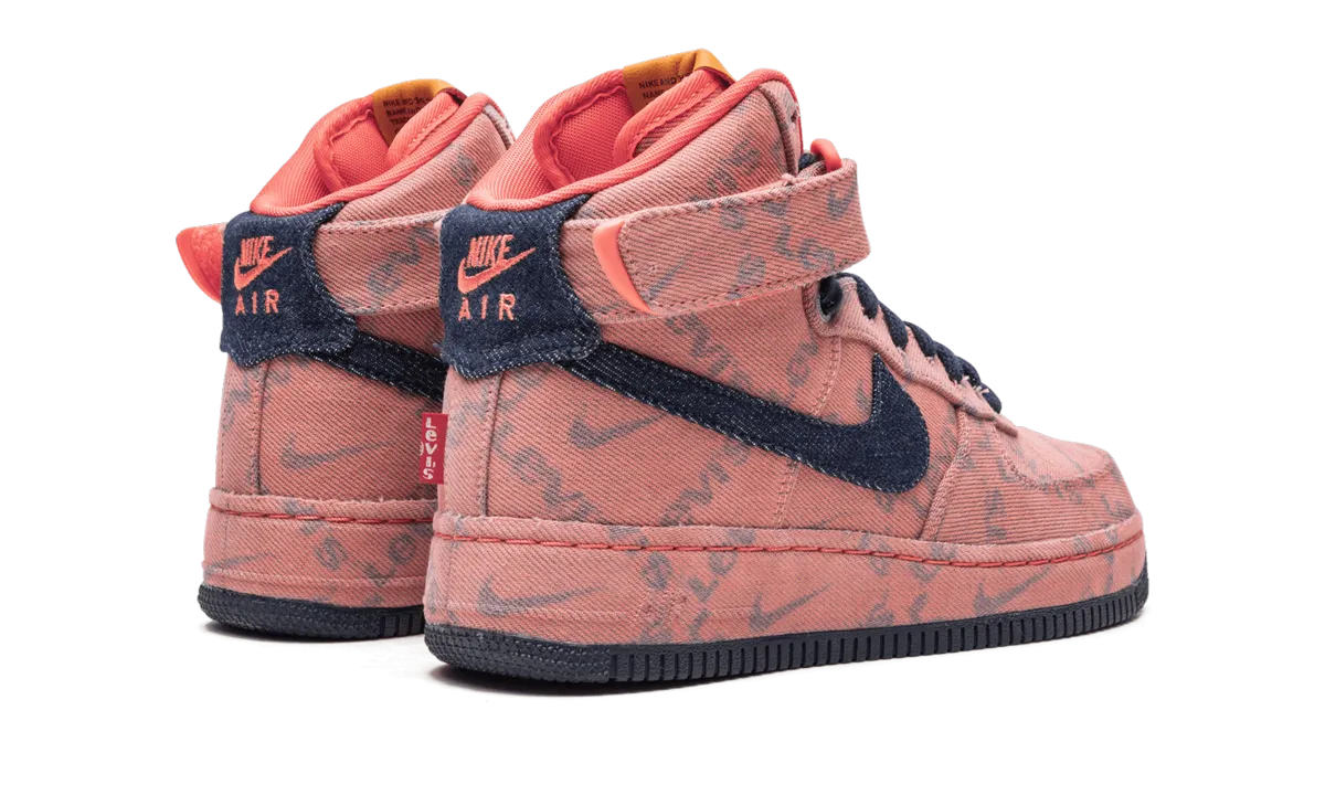 Air Force 1 High "Levi's Denim" Bold Wear Quick Flex