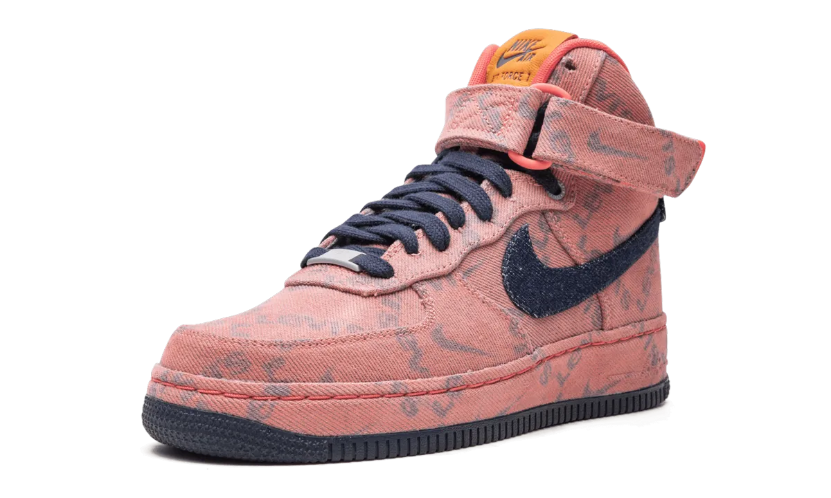 Comfortable Feel Air Force 1 High "Levi's Denim"