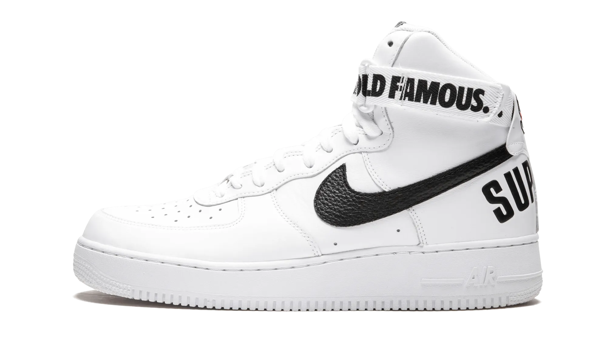 Quick Ride Fit Air Force 1 High Supreme SP "White"