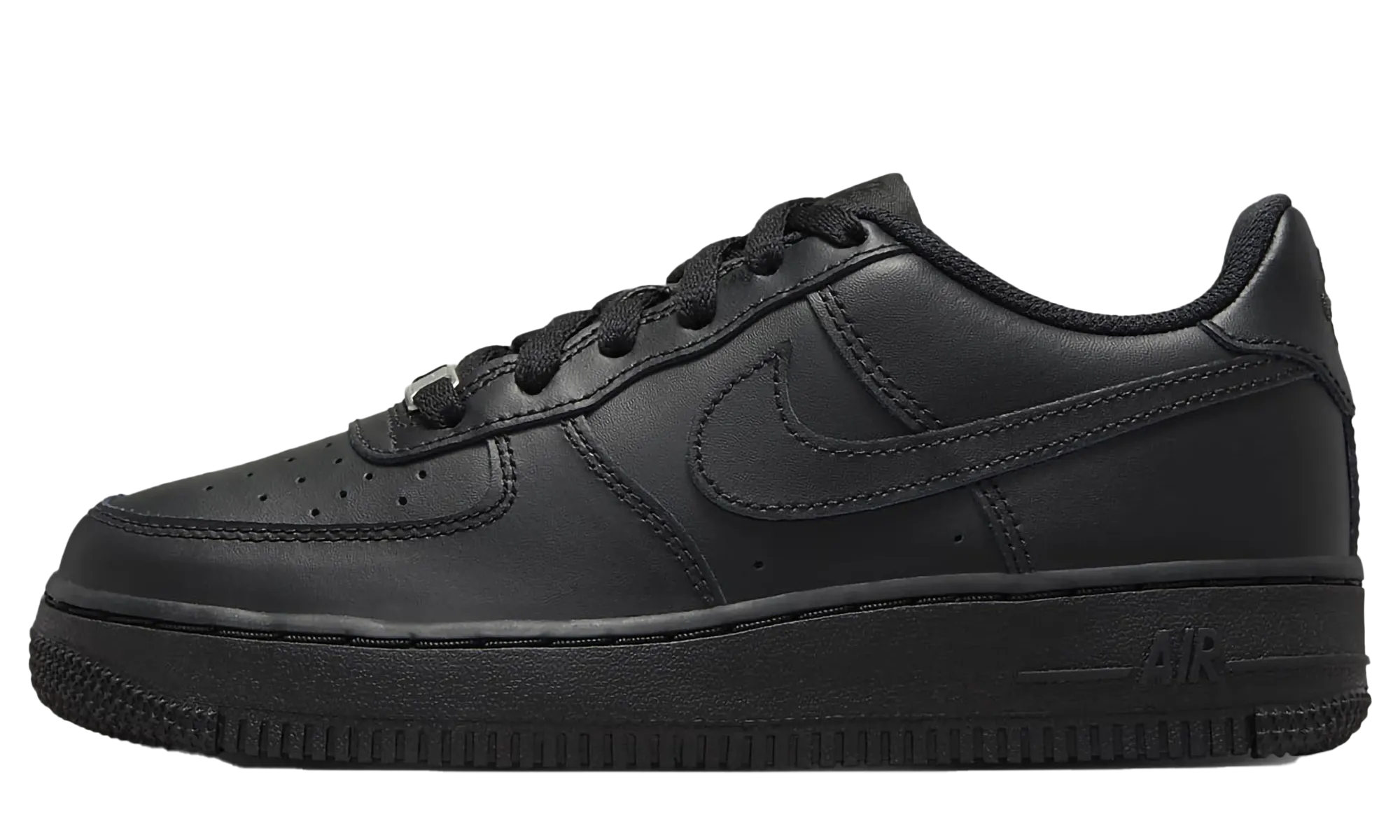 Air Force 1 LE GS "Triple Black" Slip   On Design Daily Comfort